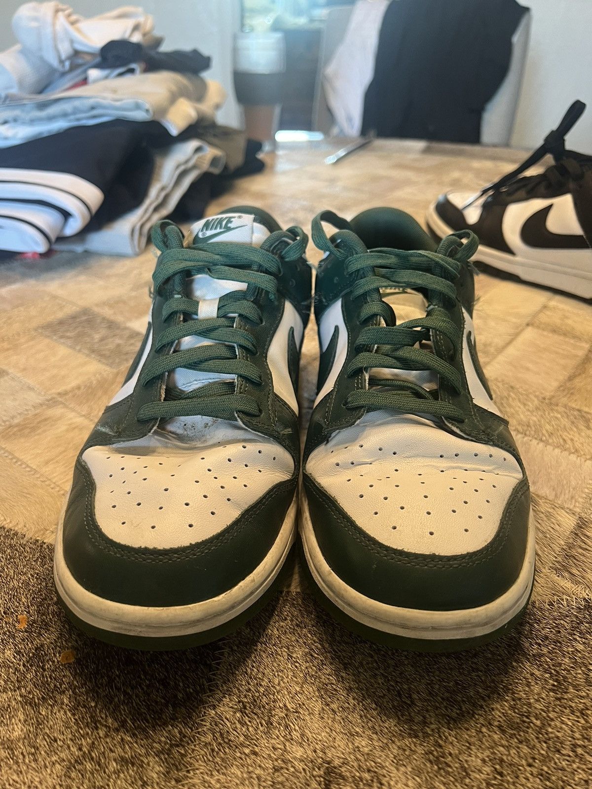Nike Nike Dunk Low ‘Varsity Green”’ Size US 10 / EU 43 - 3 Thumbnail