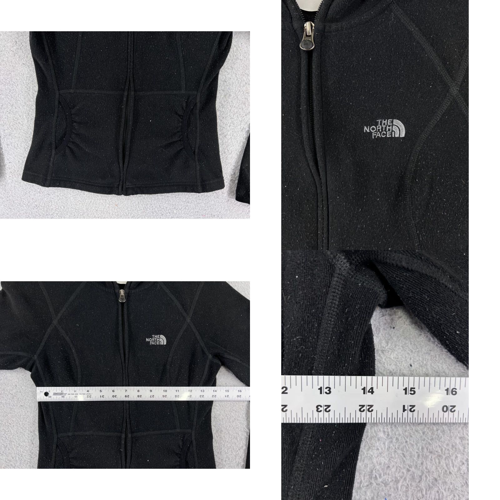 The North Face The North Face Jacket Extra Small Black Hooded Fleece Cozy Polyester Womens Size XS / US 0-2 / IT 36-38 - 8 Thumbnail
