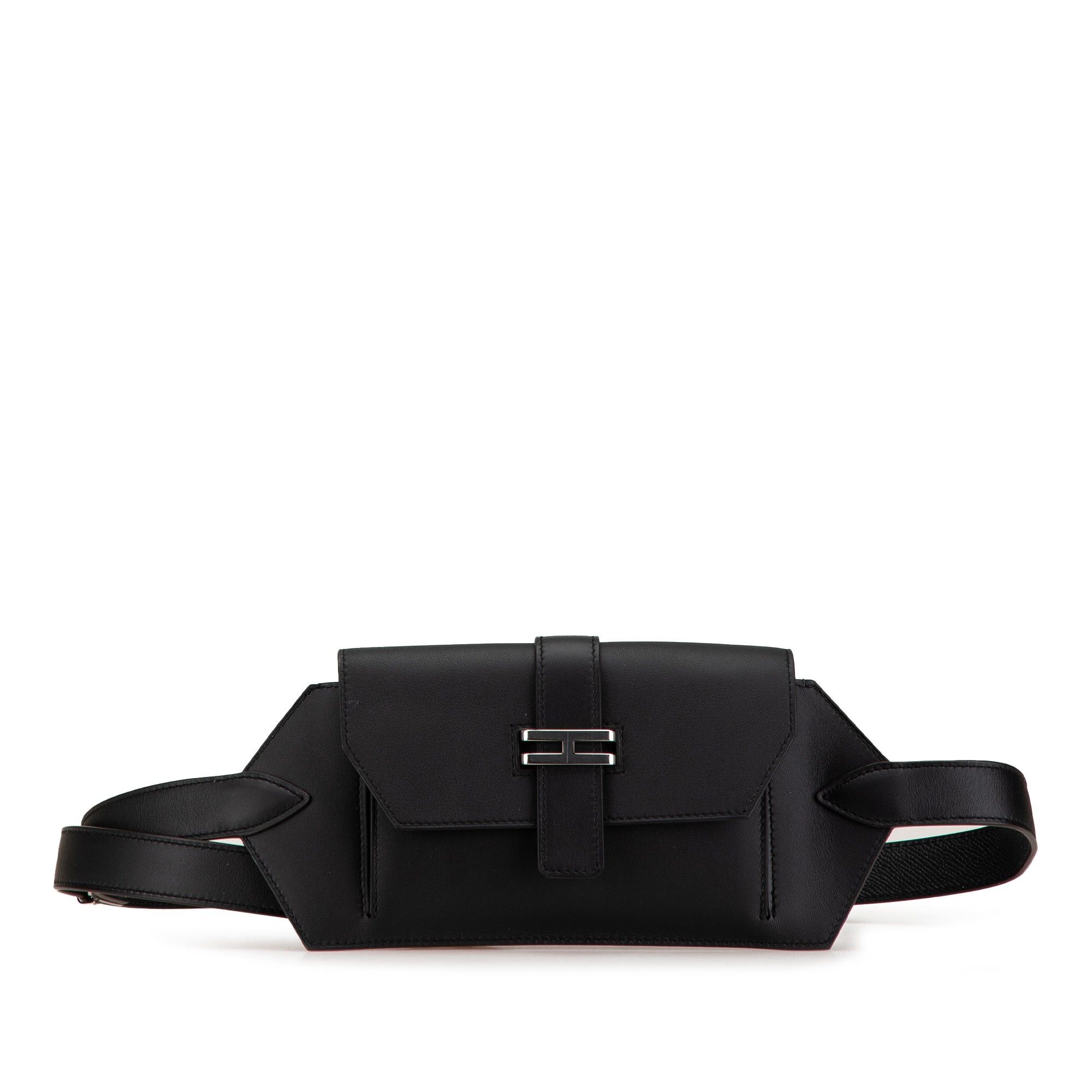 Hermes Hermès Swift Elan Pocket 24 Belt Bag Black Size ONE SIZE - 1 Thumbnail