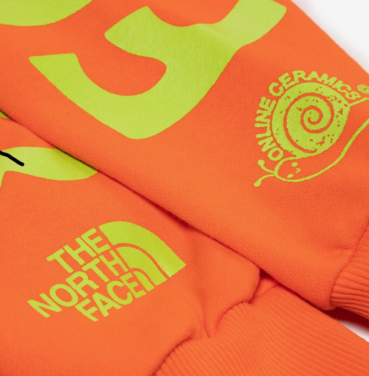 Online Ceramics × The North Face Online Ceramics The North Face Red Orange Hoodie Small Size US S / EU 44-46 / 1 - 4 Thumbnail