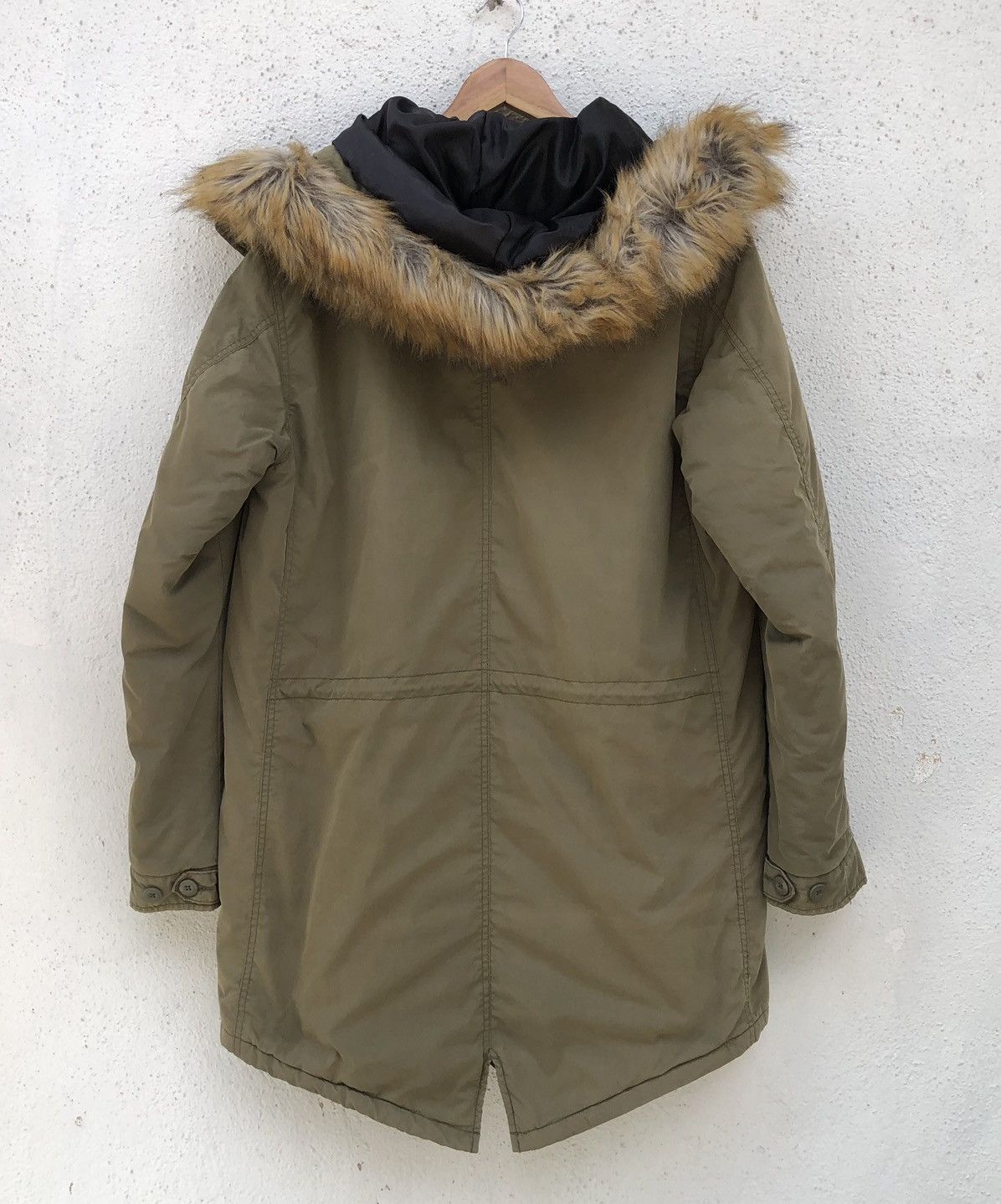 Avirex Avirex Mod Coat with Hood Military Style and Fur Padding Size US L / EU 52-54 / 3 - 4 Thumbnail