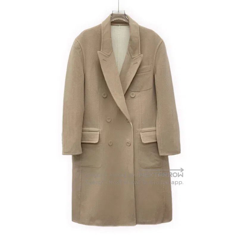 Fendi Fendi Patchwork cashmere lapel double-breasted long-sleeve Size M / US 6-8 / IT 42-44 - 1 Thumbnail