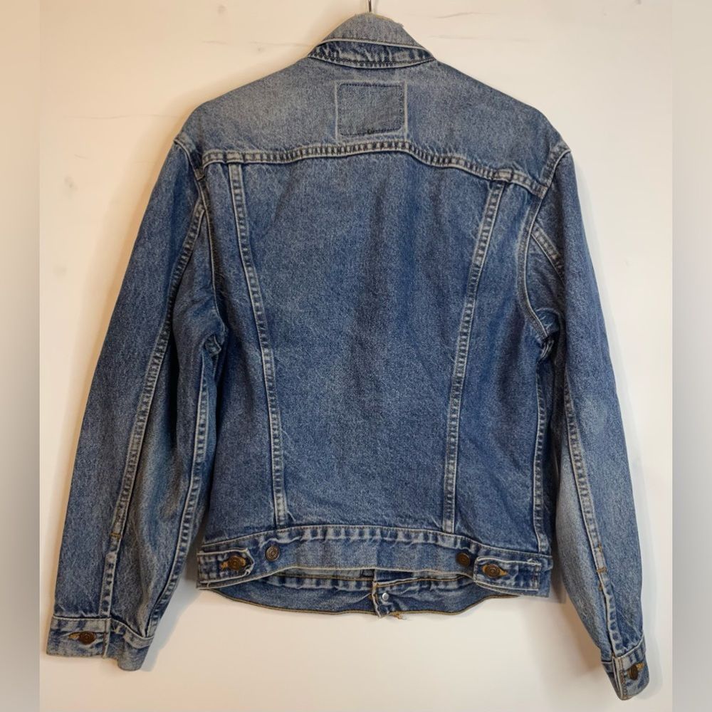 Levi's Levi Strauss & Co. 70's Button Front Denim Jacket Medium/Sta Size US M / EU 48-50 / 2 - 2 Thumbnail