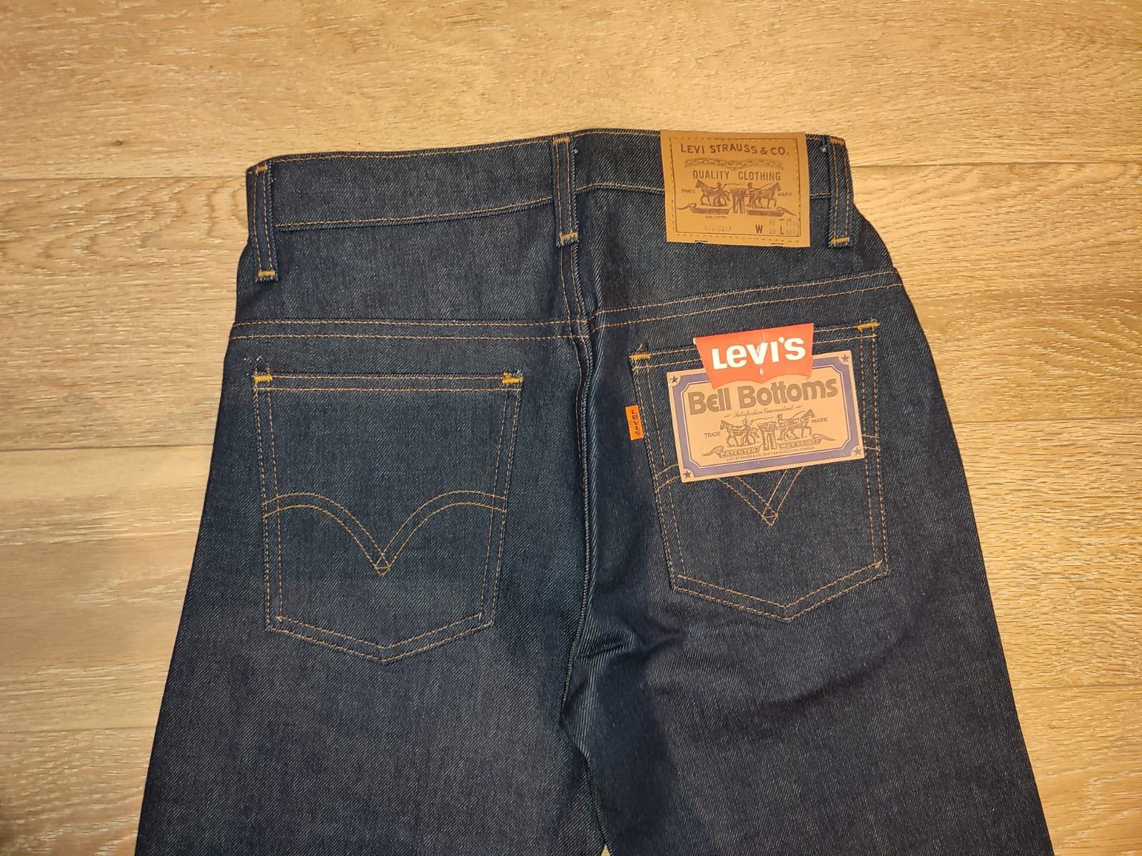 Levi's 🧵 Levi's Orange Tab 602-0217 W28 L36, Deadstock 05/1977 Size 28" / US 6 / IT 42 - 3 Thumbnail