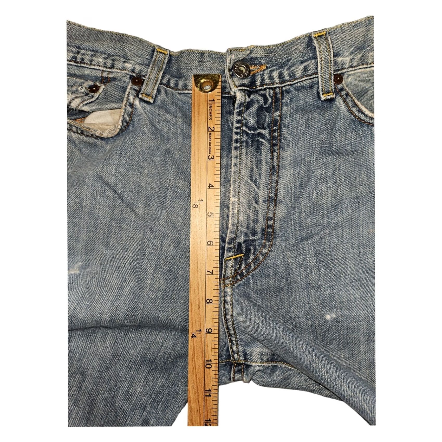 Lucky Brand VINTAGE Lucky Brand Jeans Bootcut Men 33 Blue 90s Distressed USA 2-Pack/2-Pair Size US 33 - 5 Thumbnail