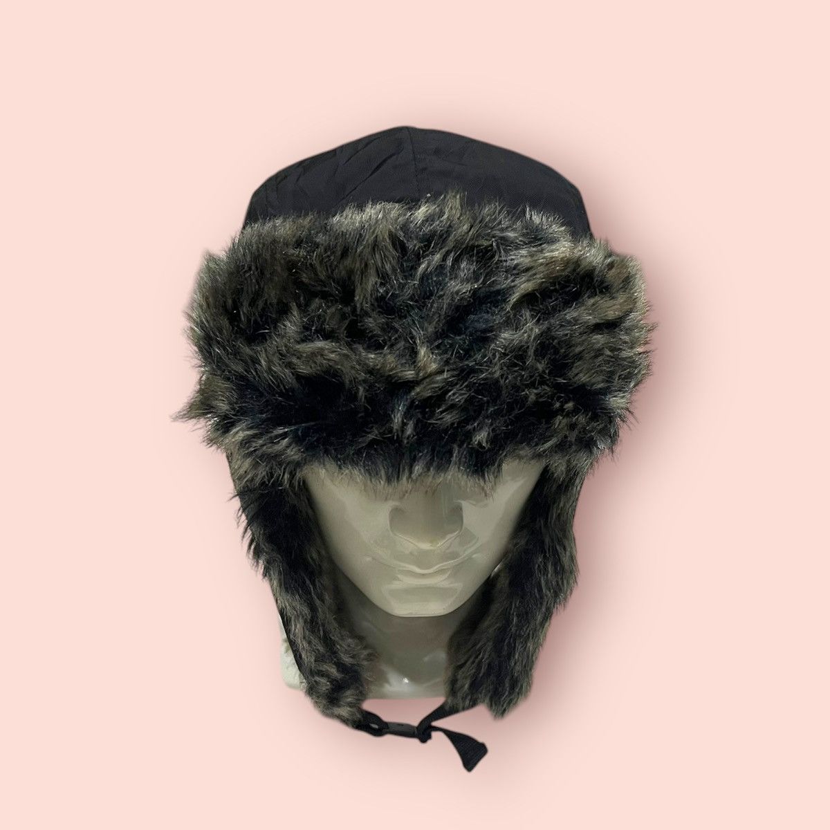 H&M × Vintage VINTAGE H&M FUR TRAPPER HAT ALT BEANIE Size ONE SIZE - 5 Thumbnail