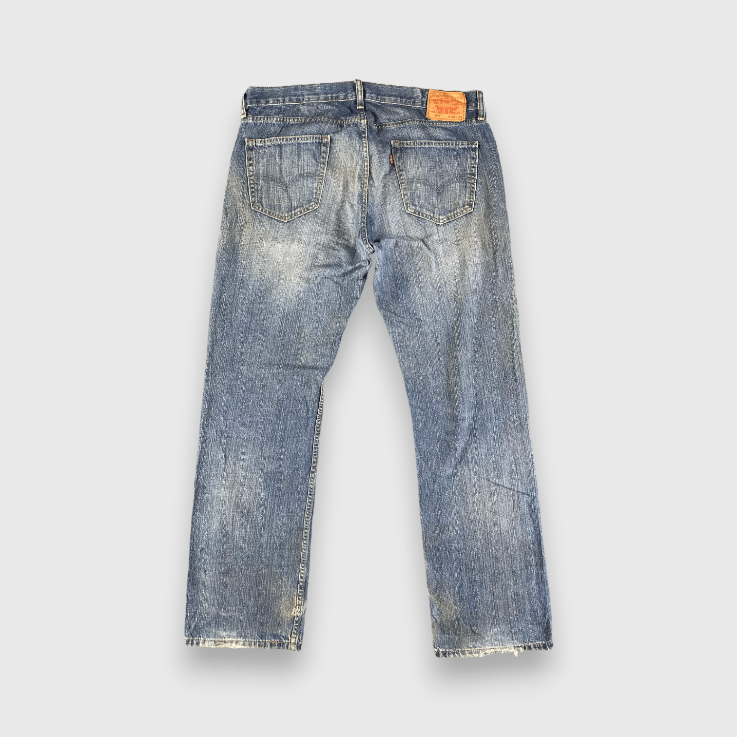 Levi's Vintage Blue Wash Levis 559 Jeans-J3139 Size US 39 - 2 Thumbnail