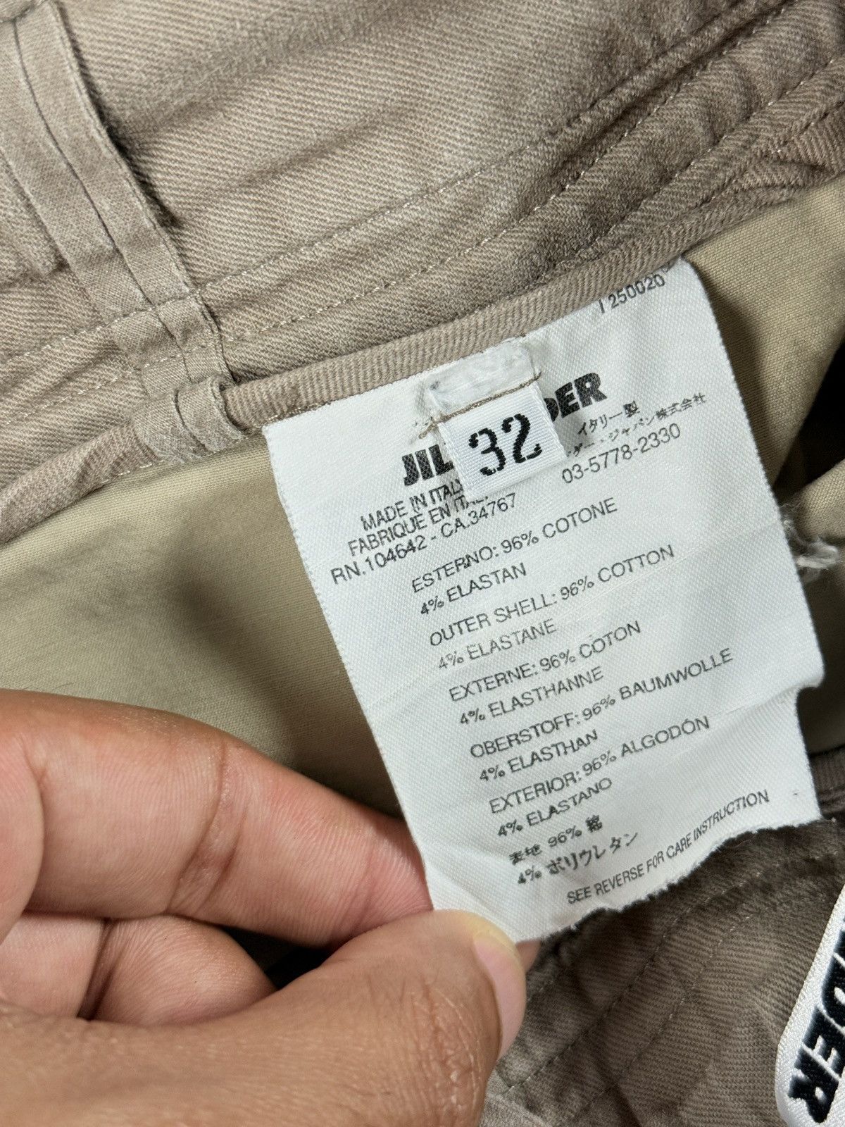 Jil Sander Jil Sander - 00’s Bondage Cream Pants Size 32" / US 10 / IT 46 - 7 Thumbnail