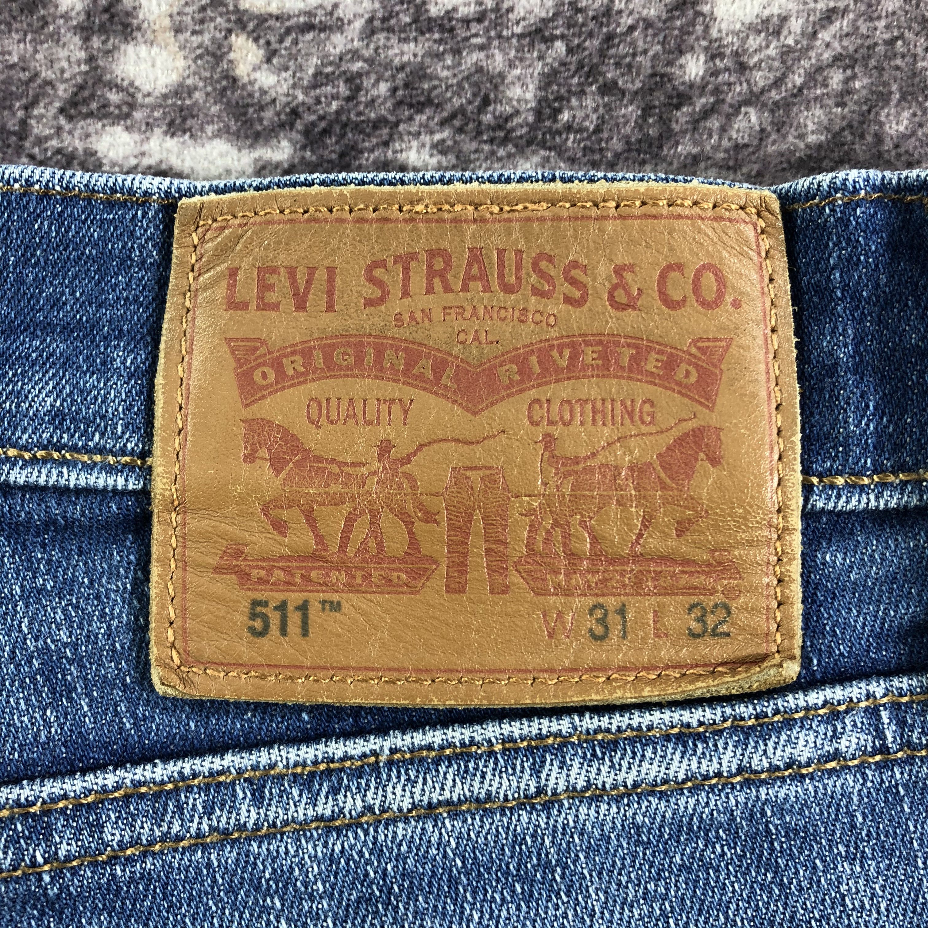 Levi's × Vintage Vintage Blue Wash Levis 511 Jeans-JM3309 Size US 31 - 5 Thumbnail
