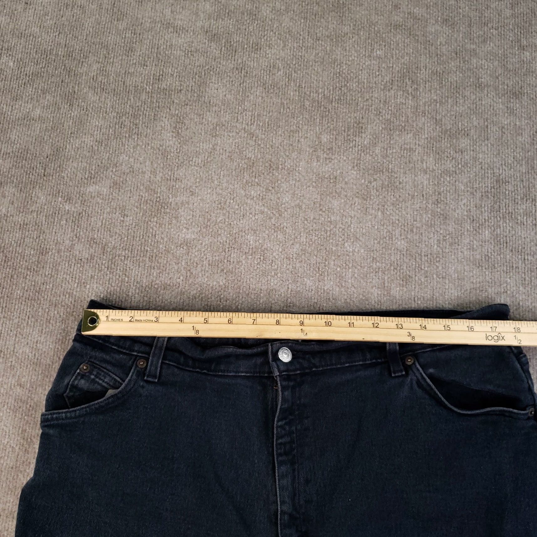 Levi's VINTAGE Levi's Jeans Womens 20W Tapered High Rise Blue 922 90s Orange Tab Jeans Womens 20W Size 42" / US 20 - 6 Thumbnail