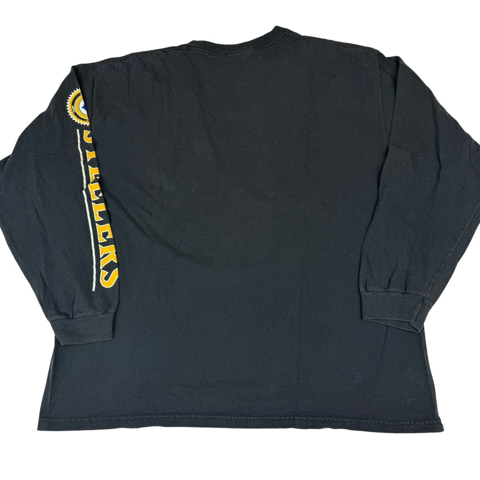 Delta Vintage Pittsburgh Steelers Long Sleeve T-Shirt XL Size US XL / EU 56 / 4 - 2 Thumbnail
