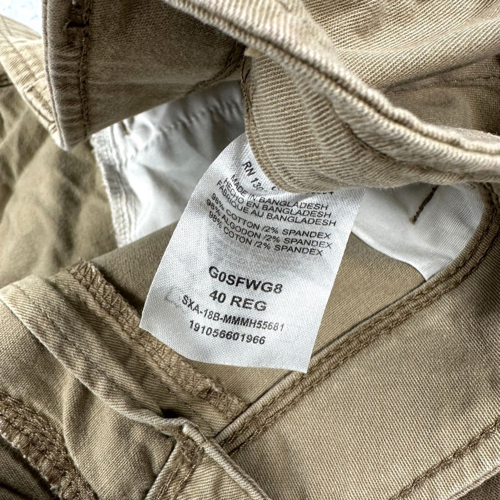 Wrangler VINTAGE Wrangler Authentic Cargo Shorts Brown Men's 42 Flat Front Relaxed Fit Brown Cargo Shorts Men 42 Inseam 9 Brown Wrangler Cargo Short Mens Size US 42 / EU 58 - 6 Thumbnail