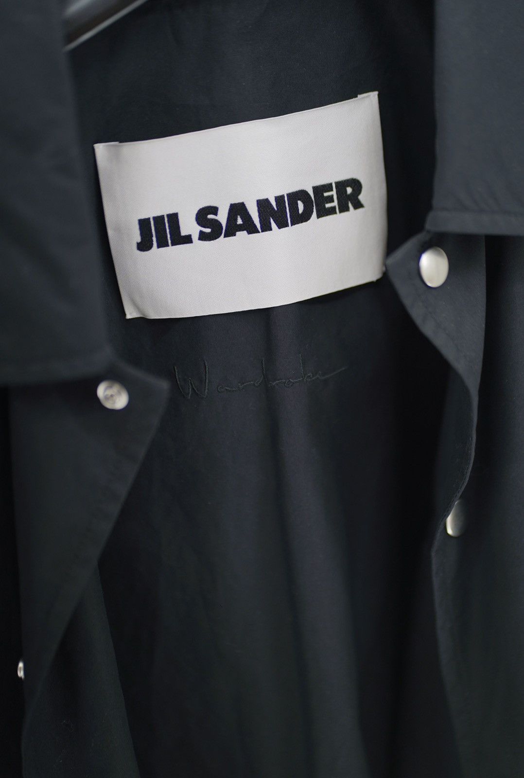 Jil Sander Logo Graphic Cotton Coach's Jacket Size US M / EU 48-50 / 2 - 3 Thumbnail