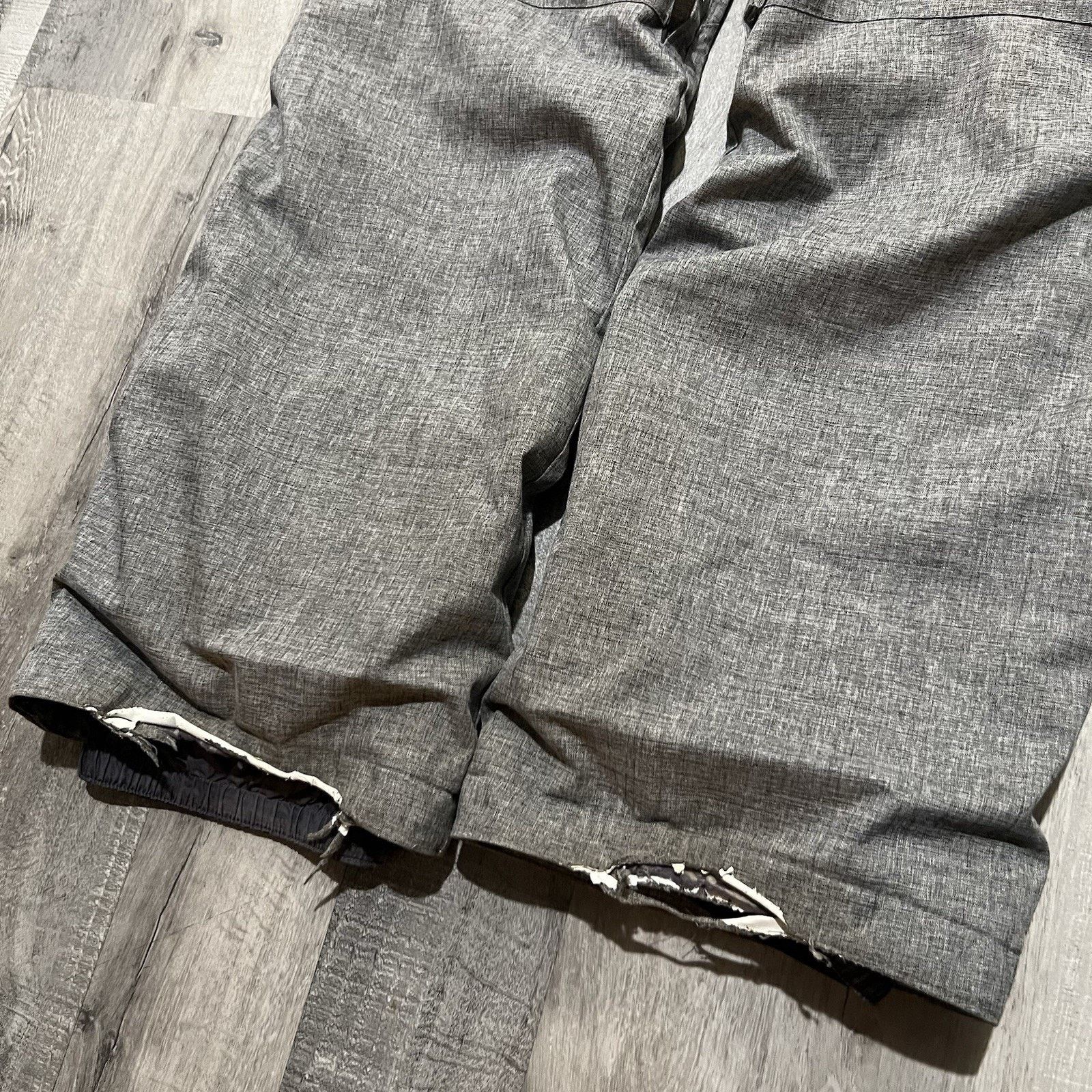 Burton Burton Dryride Pants Grey Baggy Ski Winter Snow Pants Size 29" - 4 Thumbnail