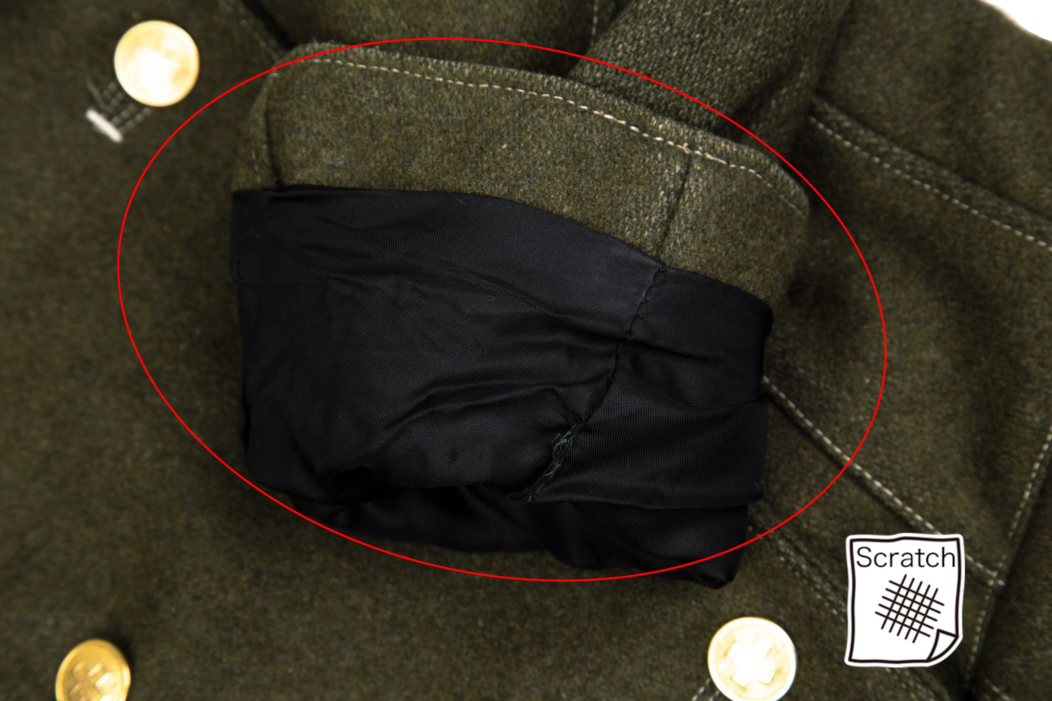Jean Paul Gaultier Wool Double Button Jacket in Khaki Size 46 Size US S / EU 44-46 / 1 - 8 Thumbnail