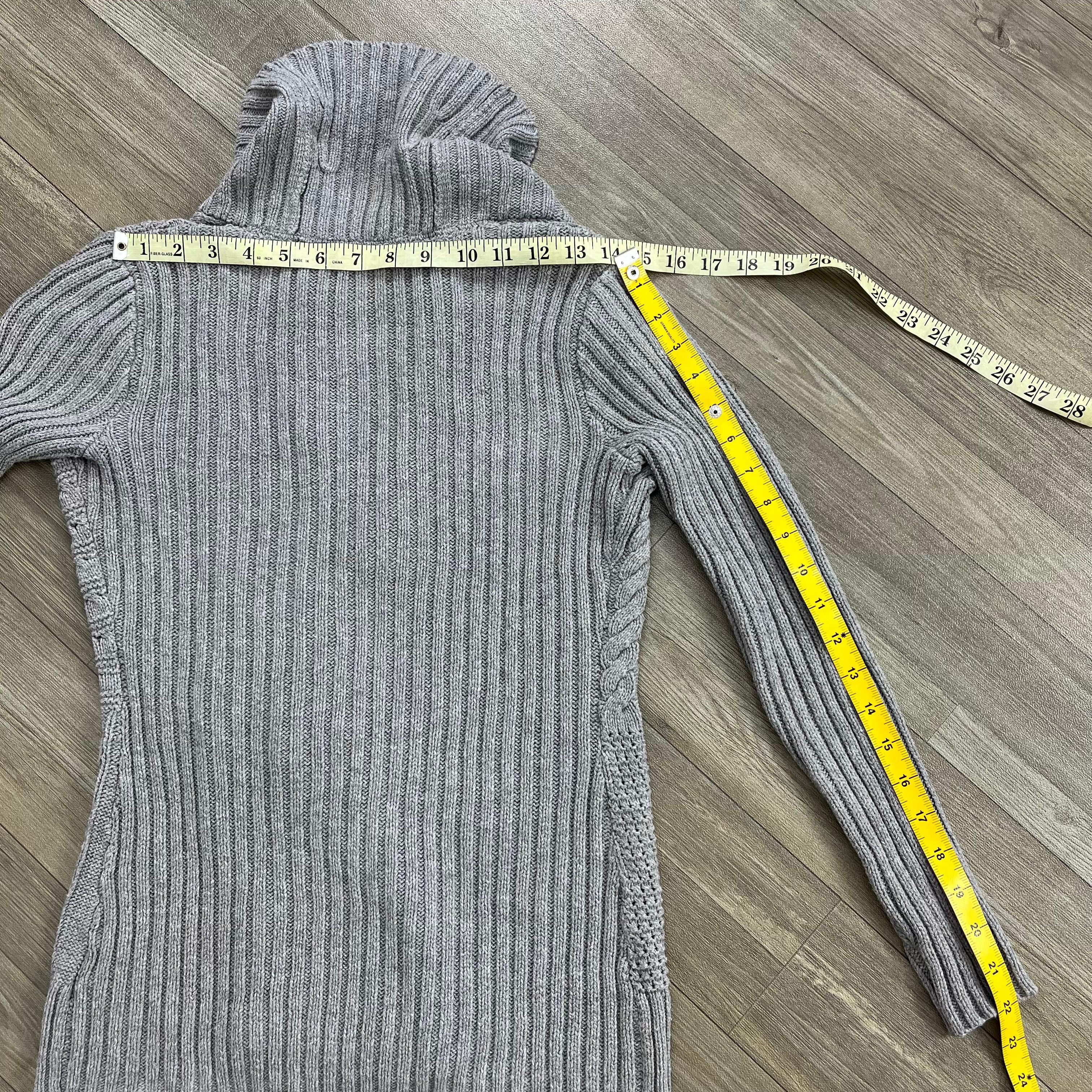 Ralph Lauren Vintage Ralph Lauren Shawl Collar Cable Knit Cardigans Size US XXS / EU 40 - 17 Thumbnail