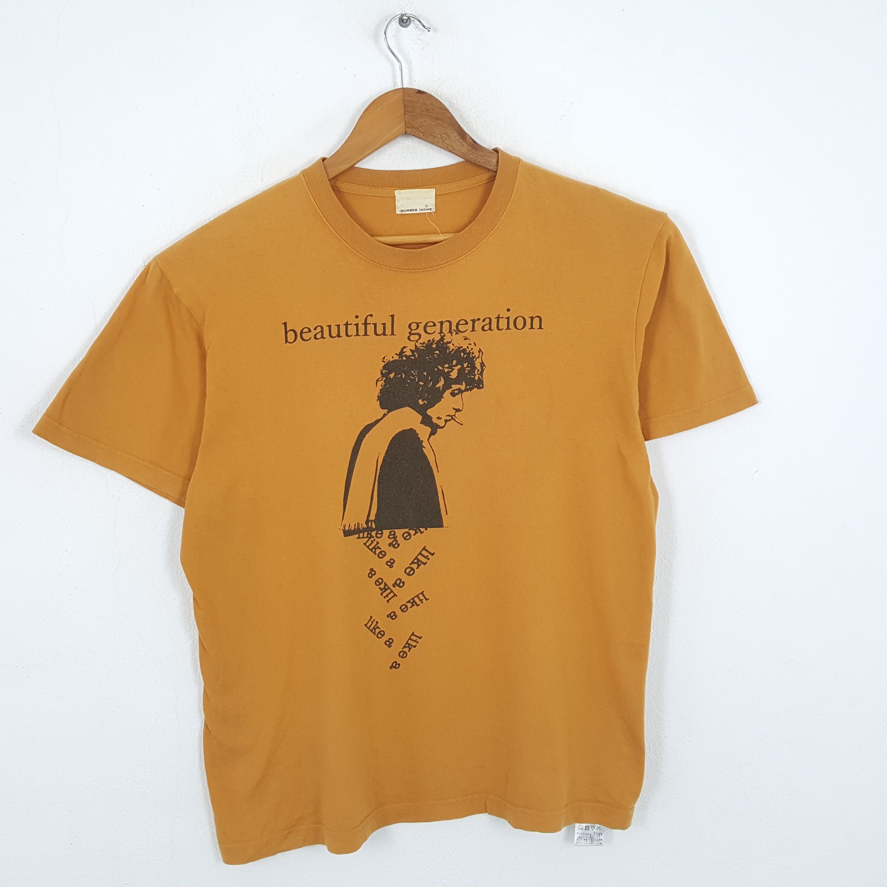 Japanese Brand × Number (N)ine × Vintage Vintage NUMBER (N)INE Japanese Brand T-Shirts Size US L / EU 52-54 / 3 - 1 Thumbnail