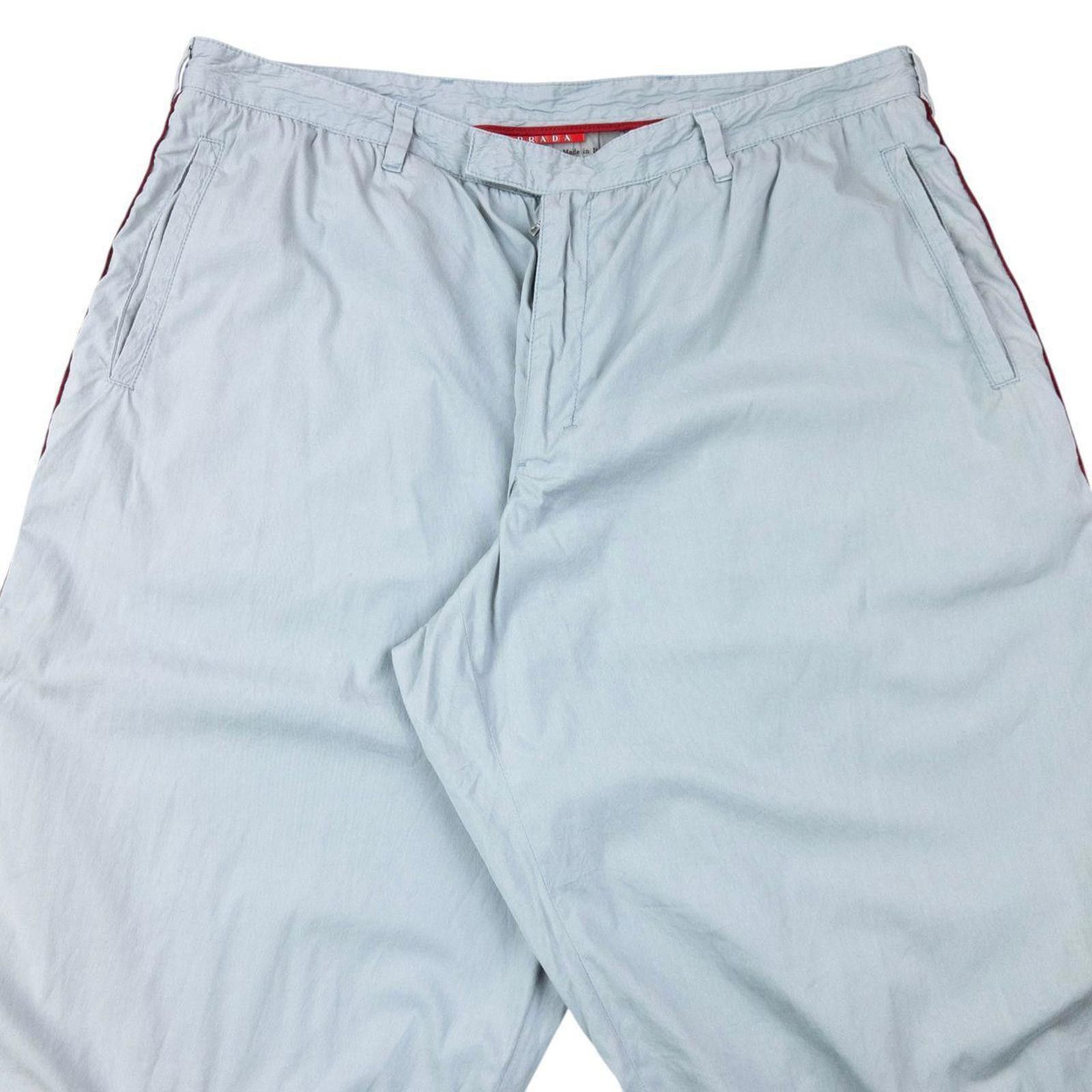 Prada Vintage 2000s Prada Sport Lightweight Tracksuit Bottoms W35 Size US 34 / EU 50 - 2 Thumbnail