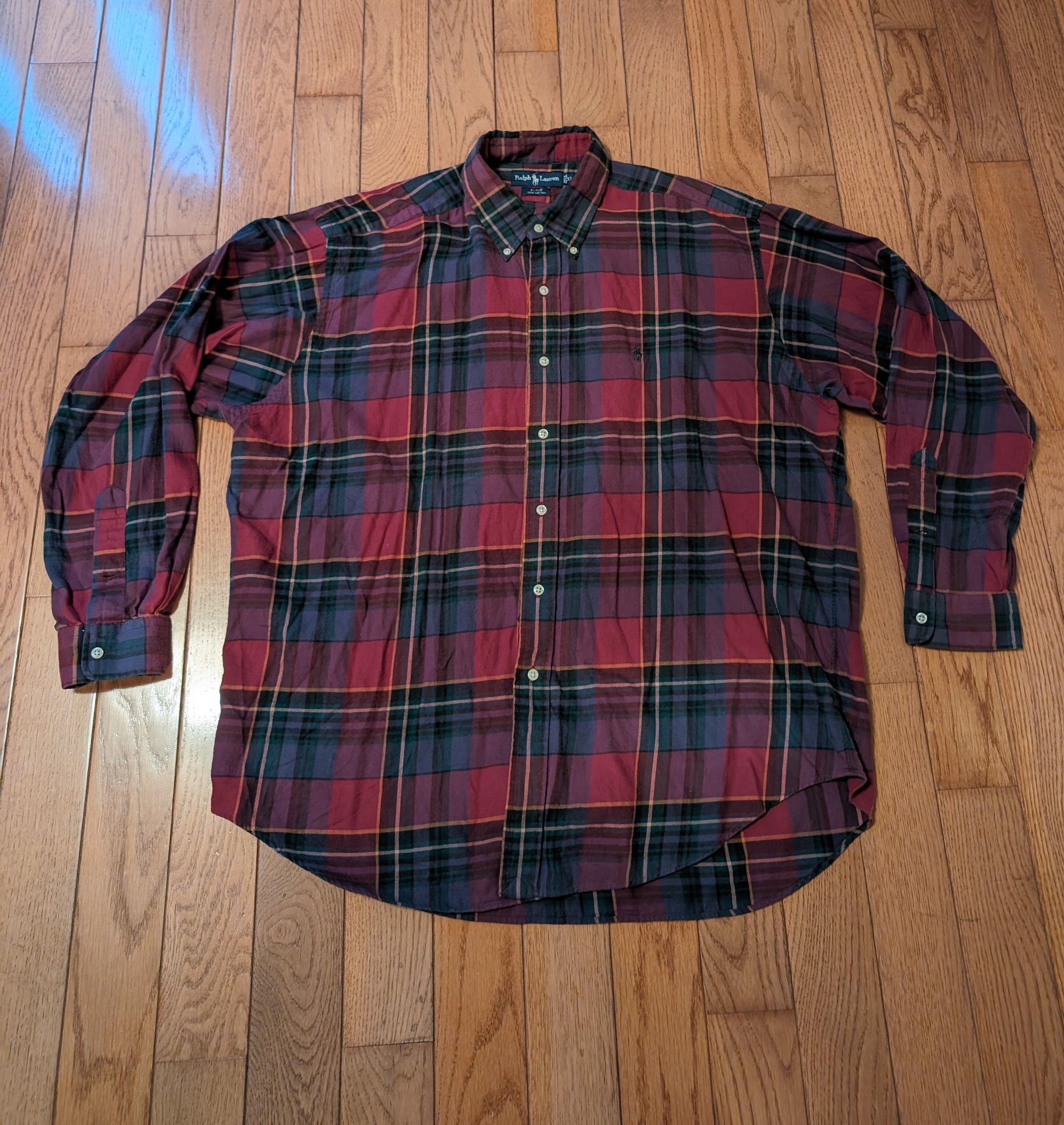 Polo Ralph Lauren Vintage Polo Ralph Lauren Flannel Size US XL / EU 56 / 4 - 1 Thumbnail