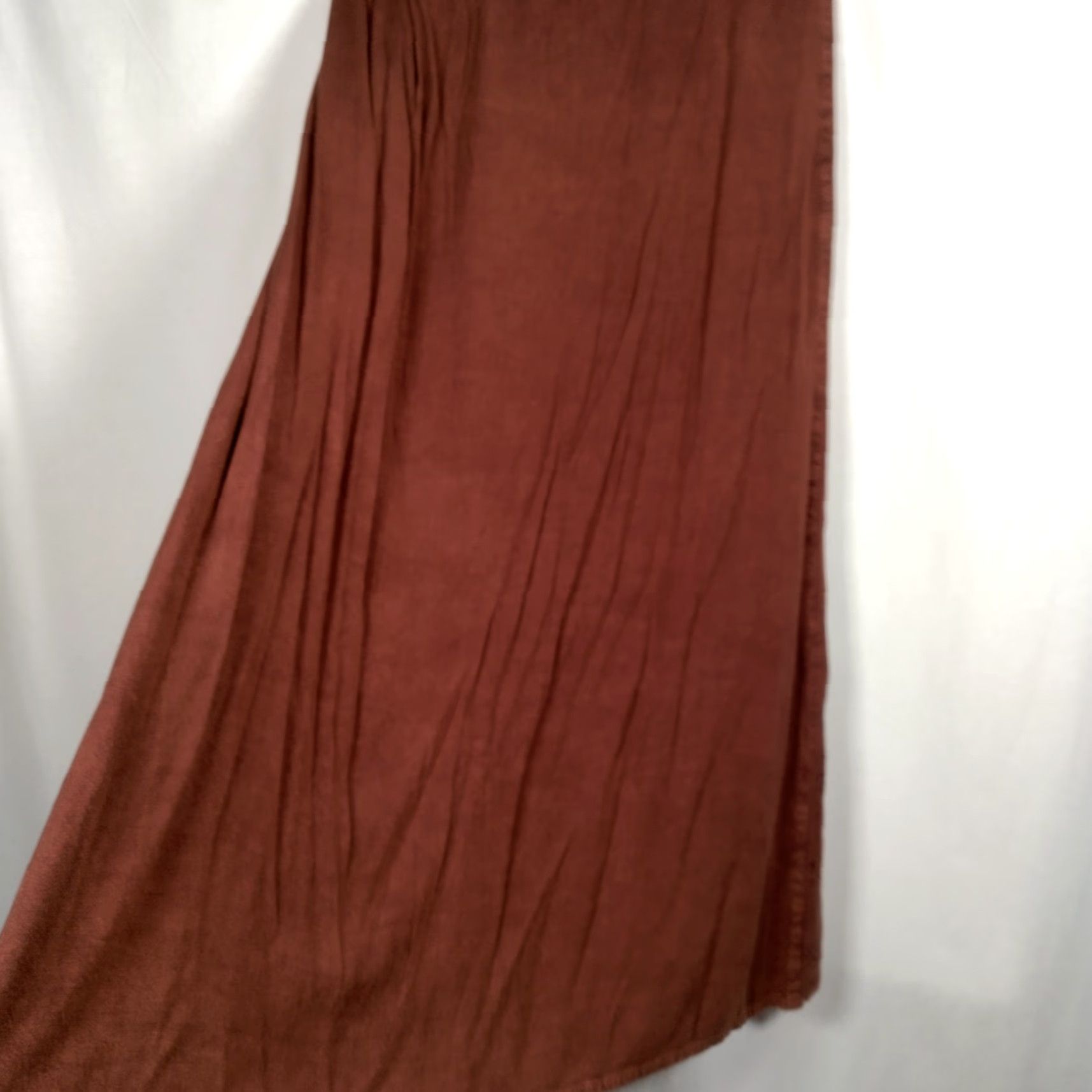 Vintage Speed Limit MPH Skirt Maxi Brown Small Embroidered Boho Hippie Fairy Whimsical BOHEMIAN Womens Size 28" / US 6 / IT 42 - 7 Thumbnail