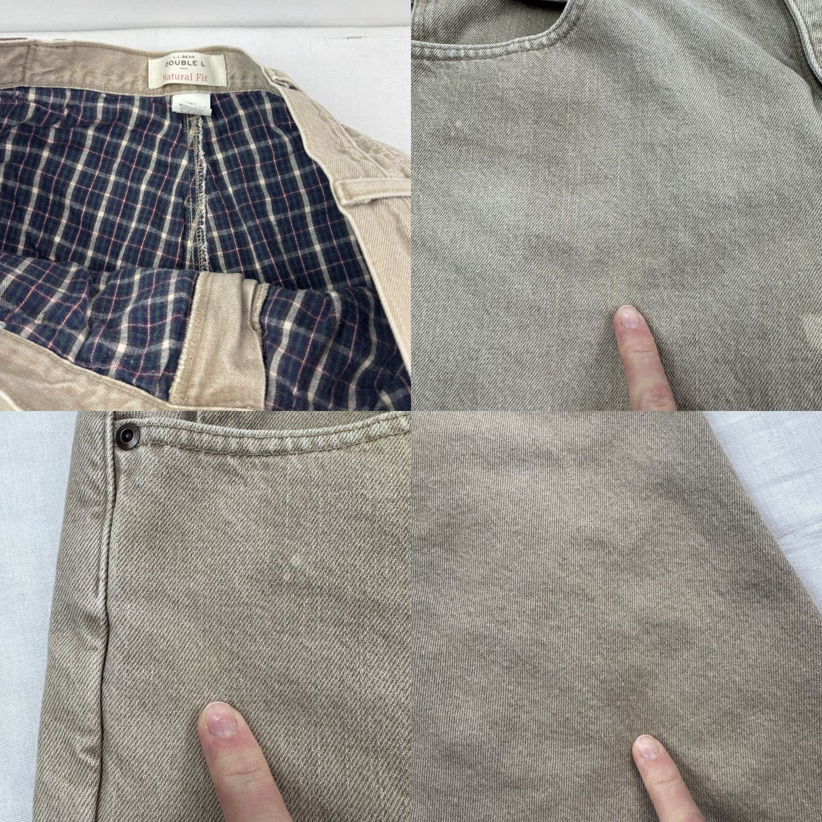 Vintage VINTAGE L.L. Bean Jeans Shirt? 38x32? (No) Size US 38 / EU 54 - 8 Thumbnail