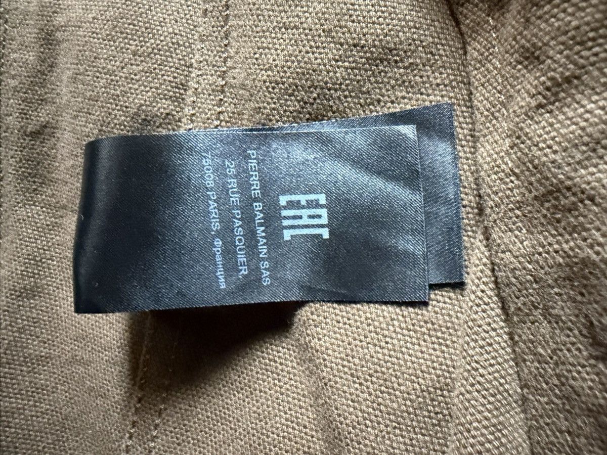 Balmain Balmain Rare Monogram Distressed Denim Jacket Size US M / EU 48-50 / 2 - 4 Thumbnail