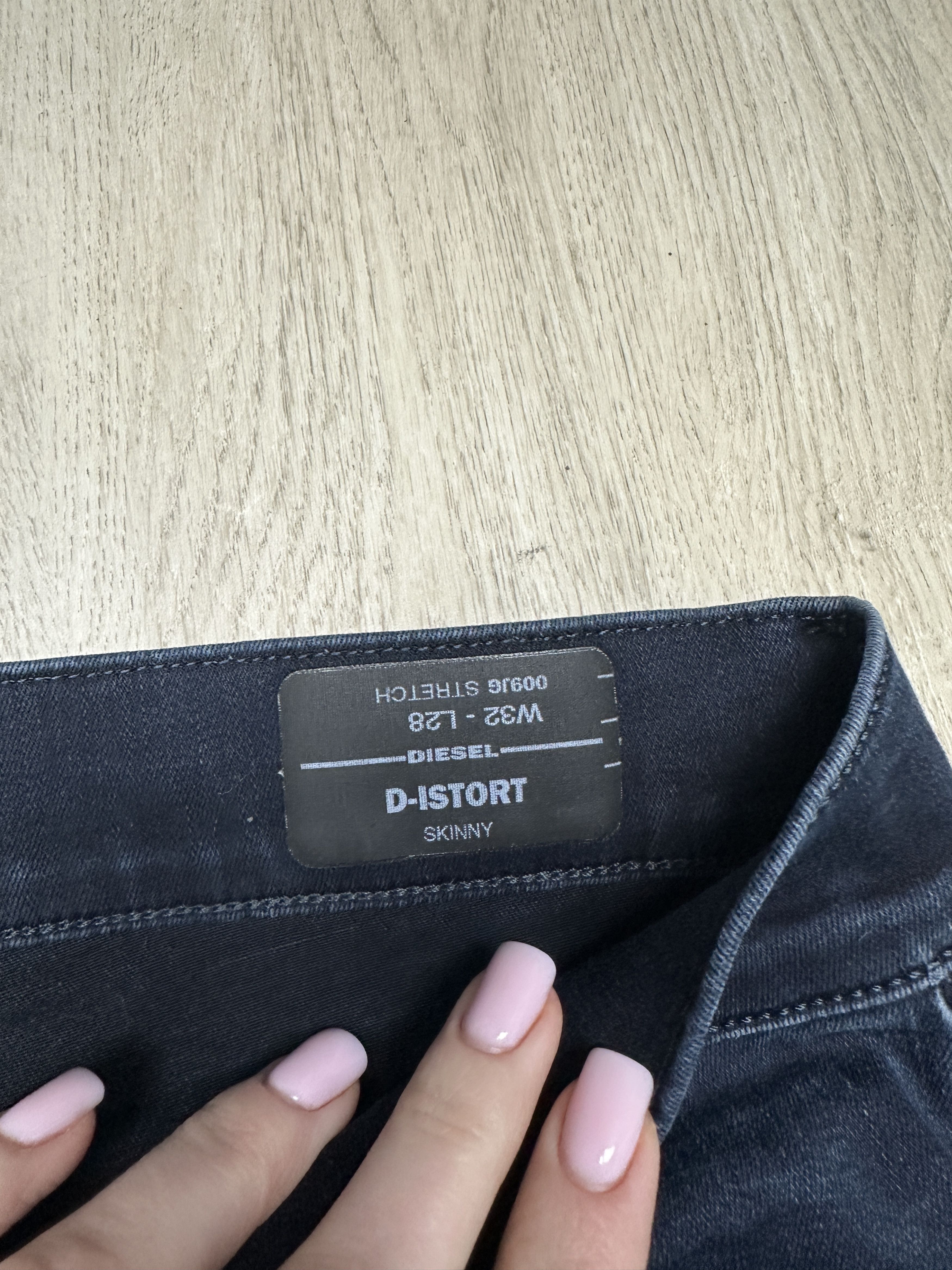 Diesel Diesel D-ISTORT Mens Denim Pants Jeans Size US 32 / EU 48 - 8 Thumbnail