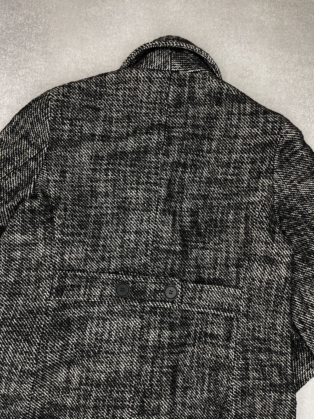 Max Mara Womens Max Mara Wool Double Breasted Trench Coat Italy Size XL / US 12-14 / IT 48-50 - 7 Thumbnail