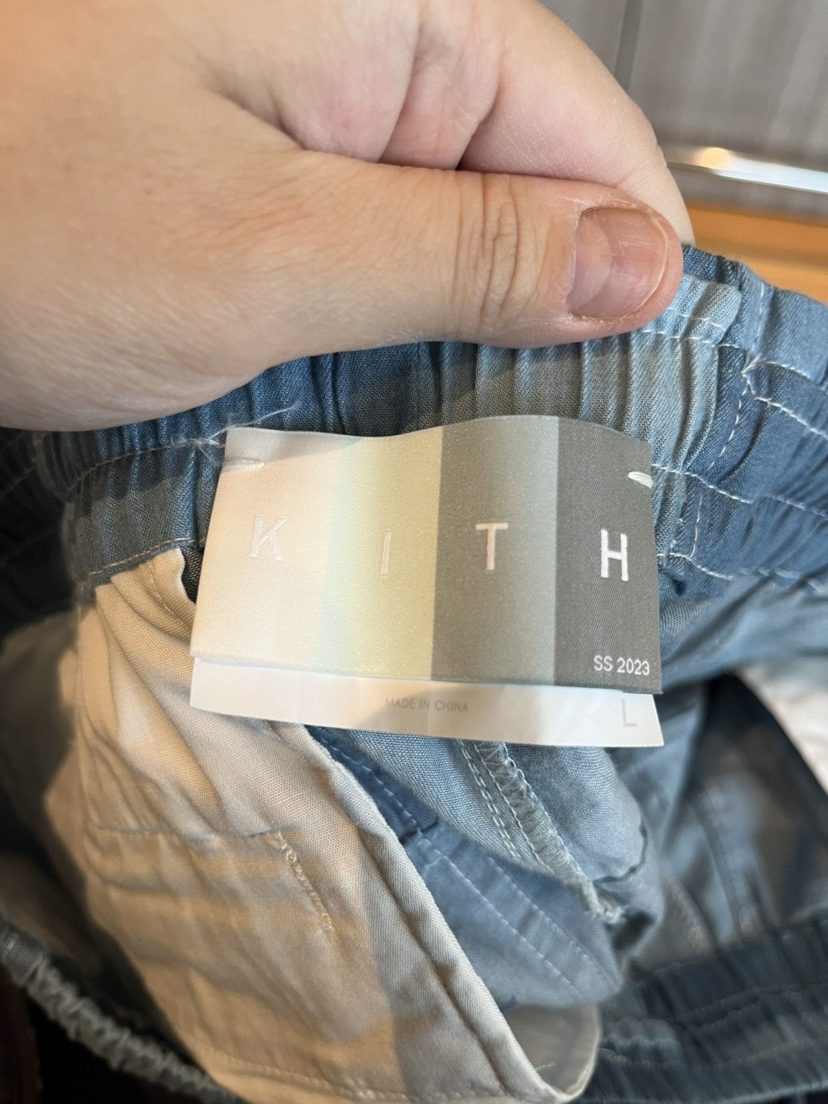 Kith Kith Japanese Patchwork Indigo Active Shorts Size US 34 / EU 50 - 4 Thumbnail