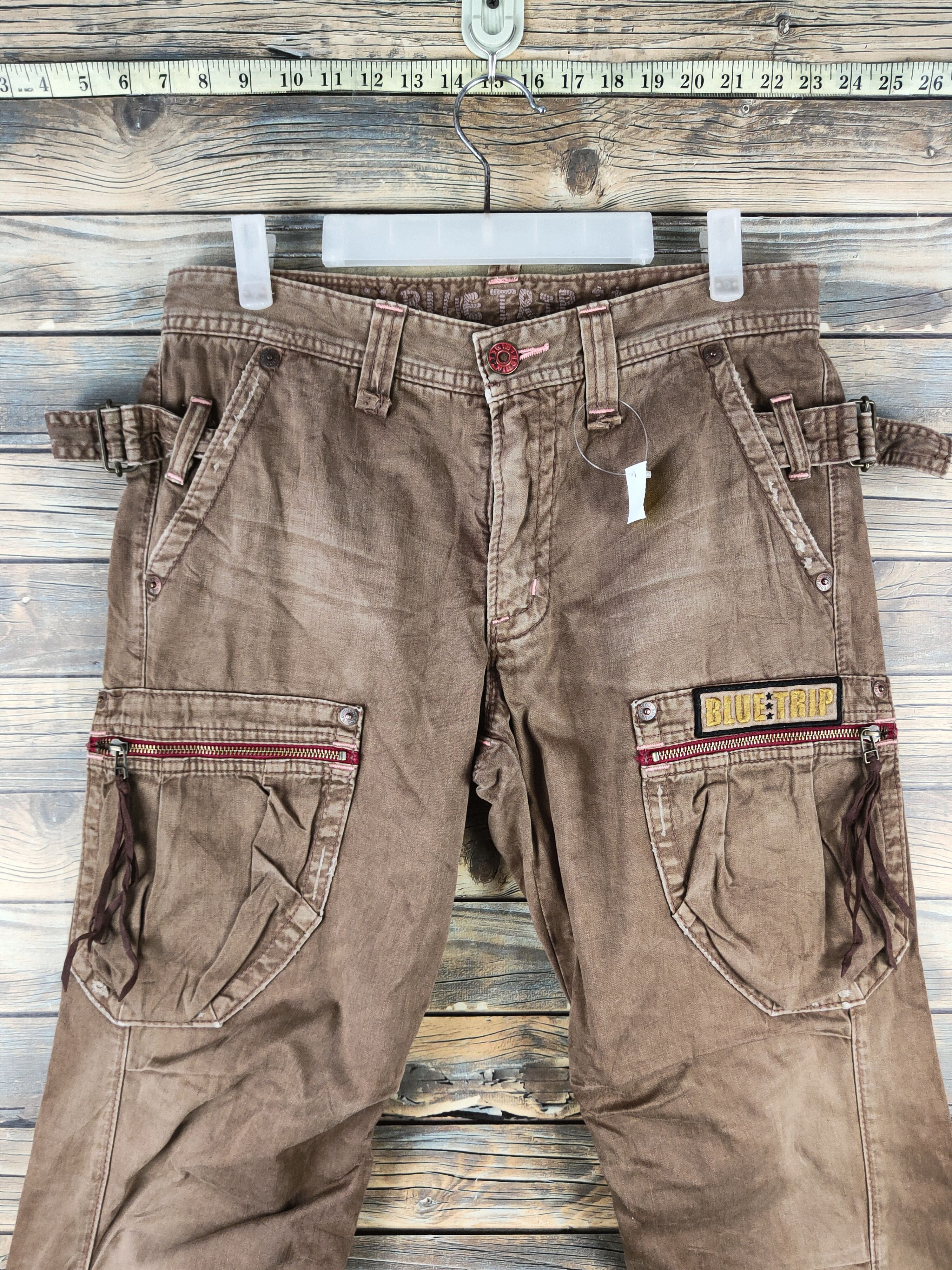 Edwin DL Edwin Brown Multipocket Cargo Pants #46-347 Size US 31 - 2 Thumbnail