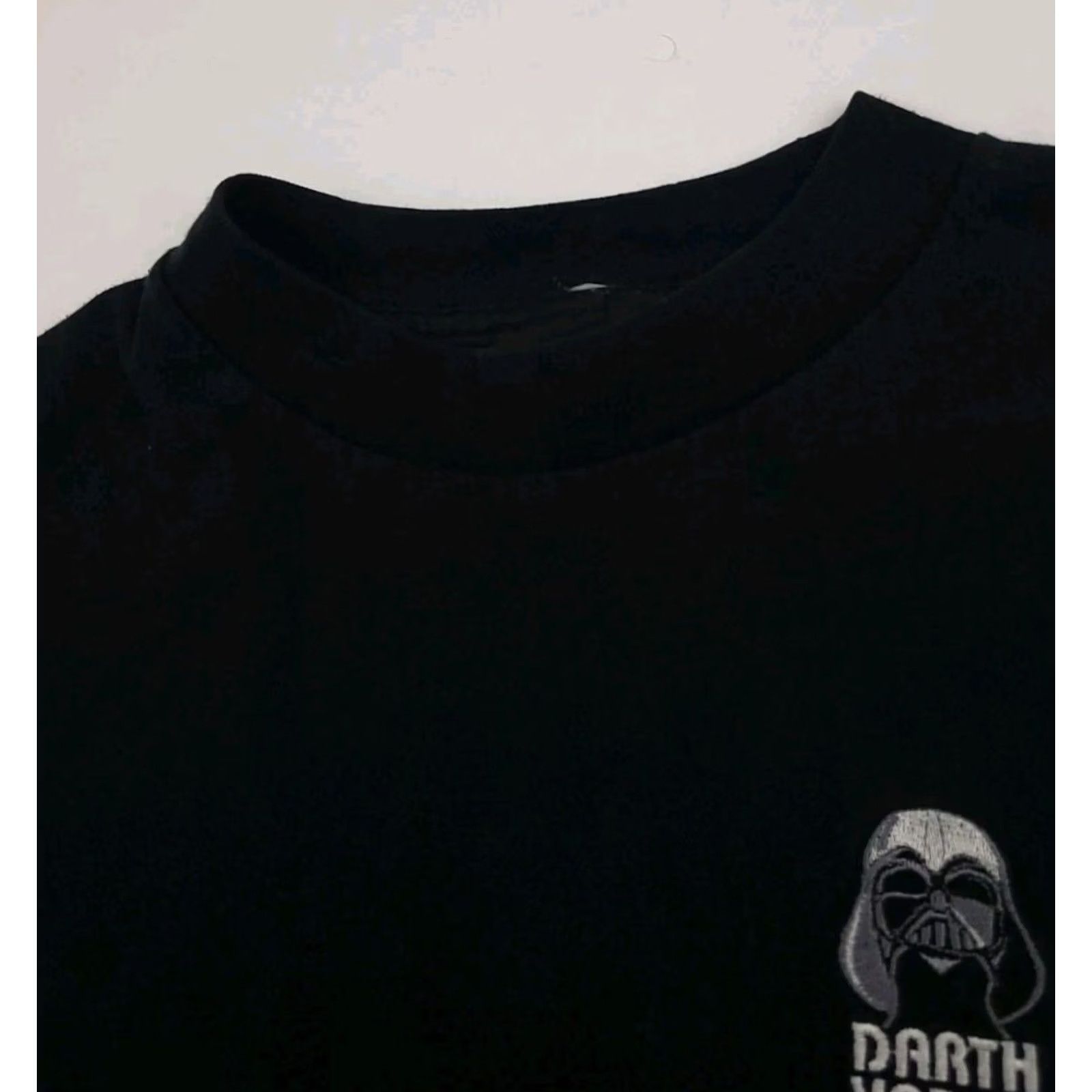 Star Wars VINTAGE Darth Vader Star Wars Embroidered T Shirt Marlin 1995 USA Film Crew Neck Short Sleeve Black XL Mens Size US XL / EU 56 / 4 - 5 Thumbnail
