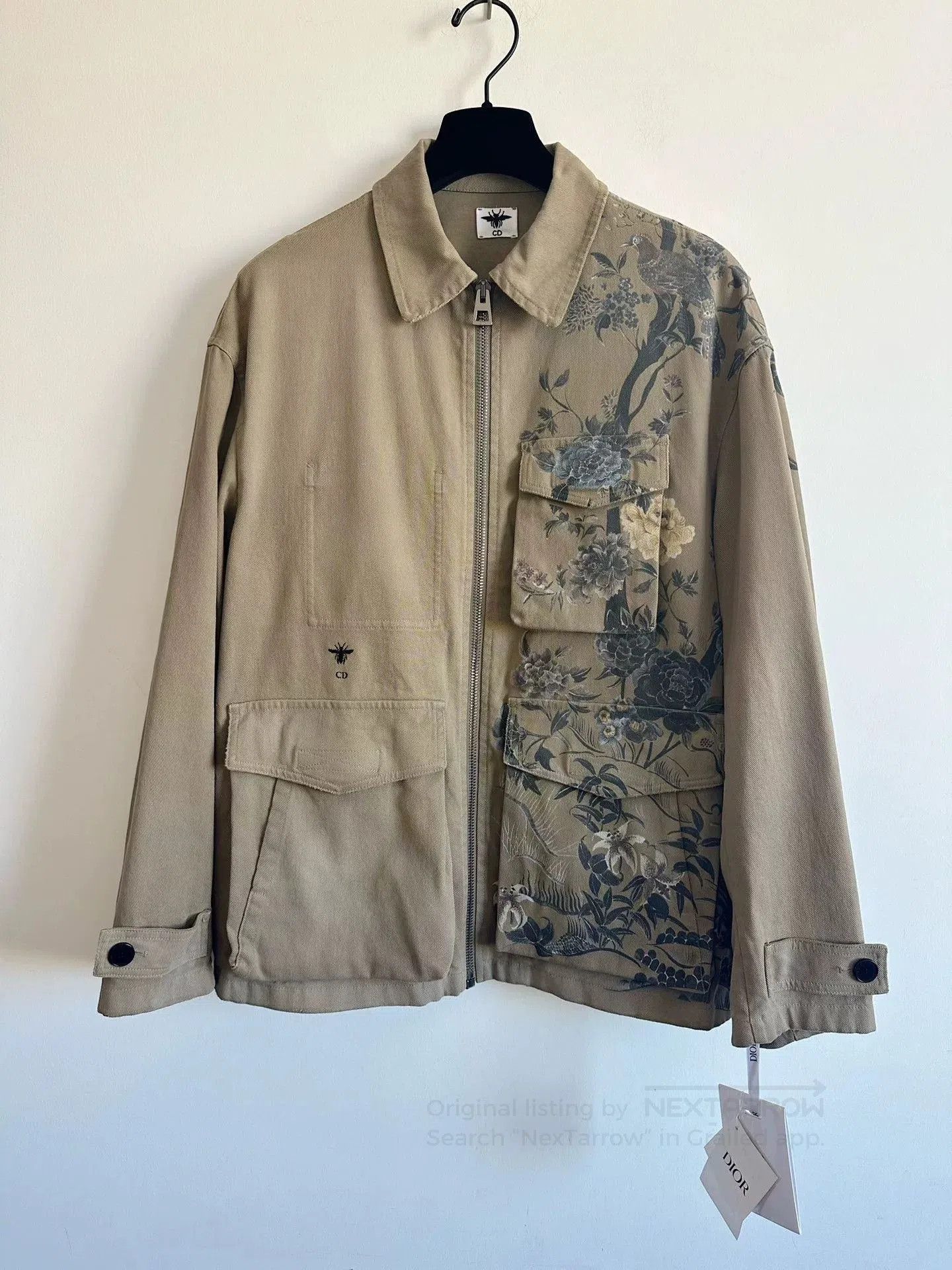Dior Dior Classic Camel Denim Jacket. Size XS / US 0-2 / IT 36-38 - 1 Thumbnail