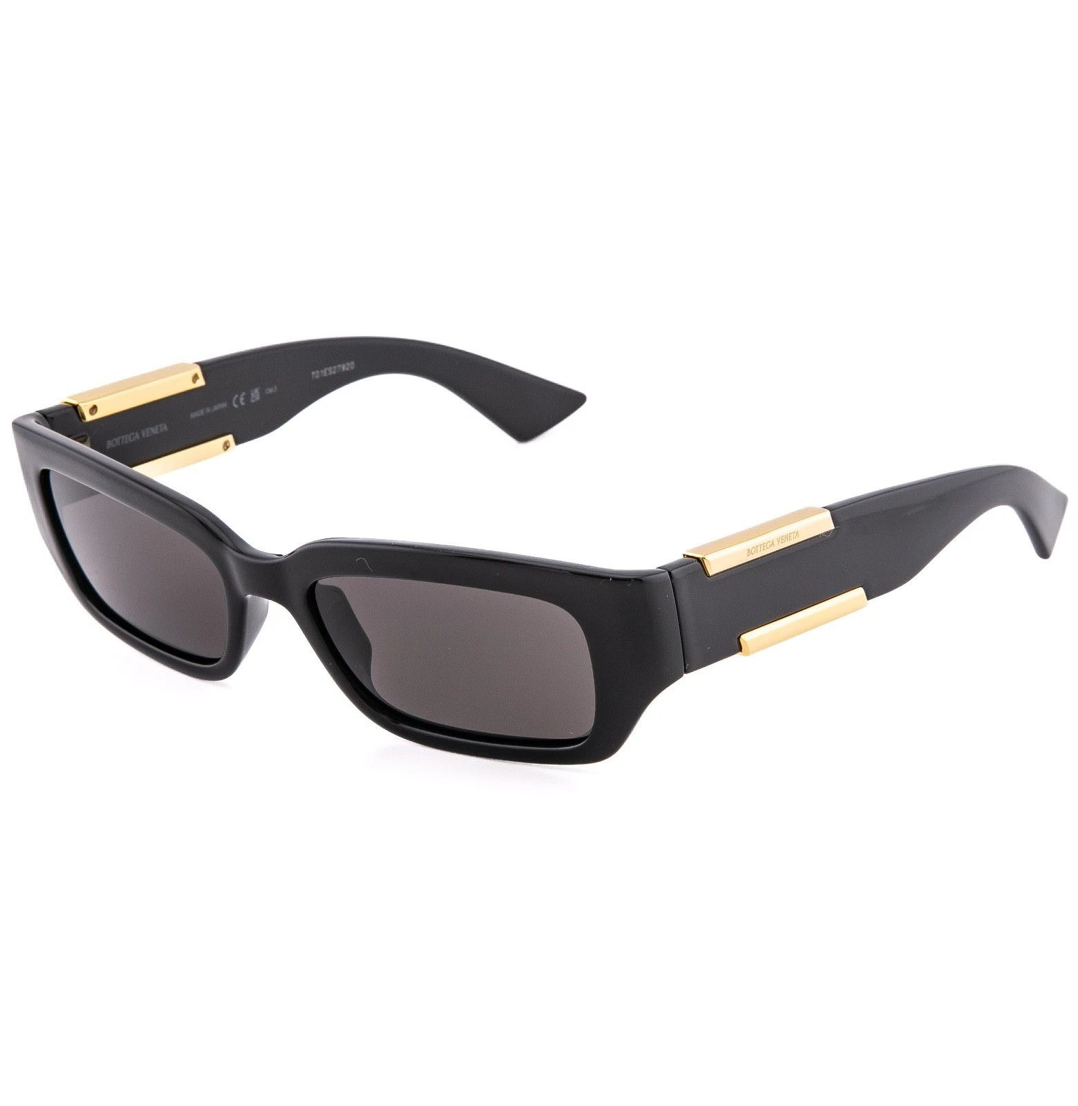 Bottega Veneta BOTTEGA VENETA 1406 BV1406S DASH Square Black Sunglass 001 Size ONE SIZE - 3 Thumbnail