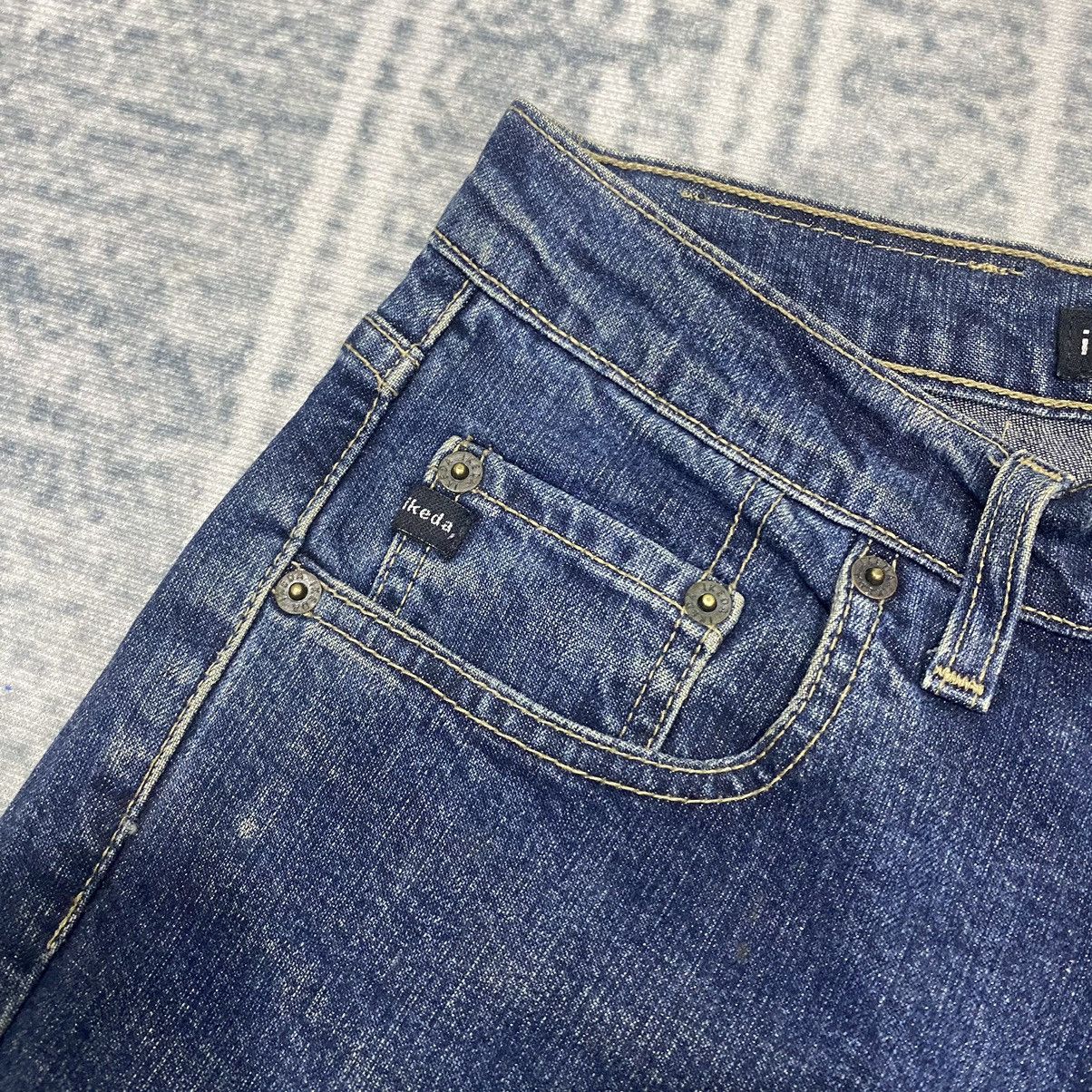 Hysteric Glamour × Japanese Brand × Le Grande Bleu (L.G.B.) Flare☠️Ikeda Jeans Mid Wash Bootcut Punk 90s Size 26" / US 2 / IT 38 - 9 Thumbnail
