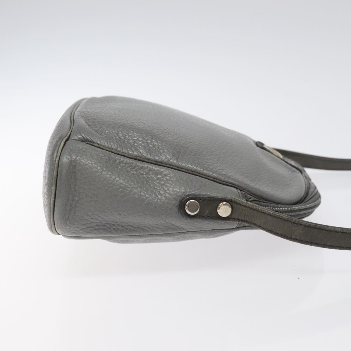 Dior DIOR Shoulder Bag Leather Gray Gold Size ONE SIZE - 4 Thumbnail