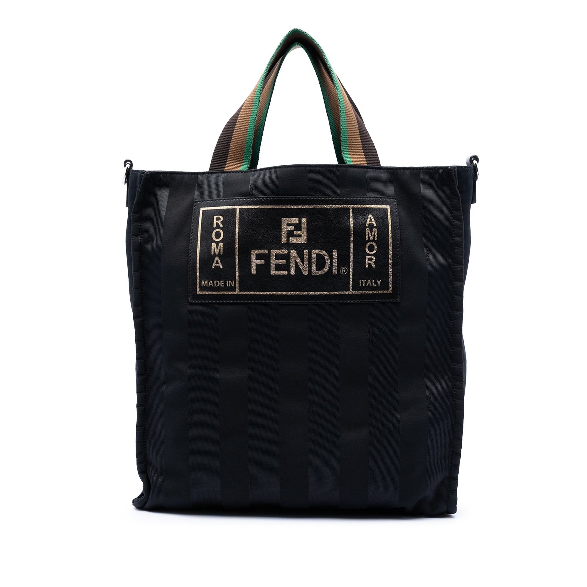 Fendi Pequin Nylon Roma Amor Tote Size ONE SIZE - 1 Thumbnail