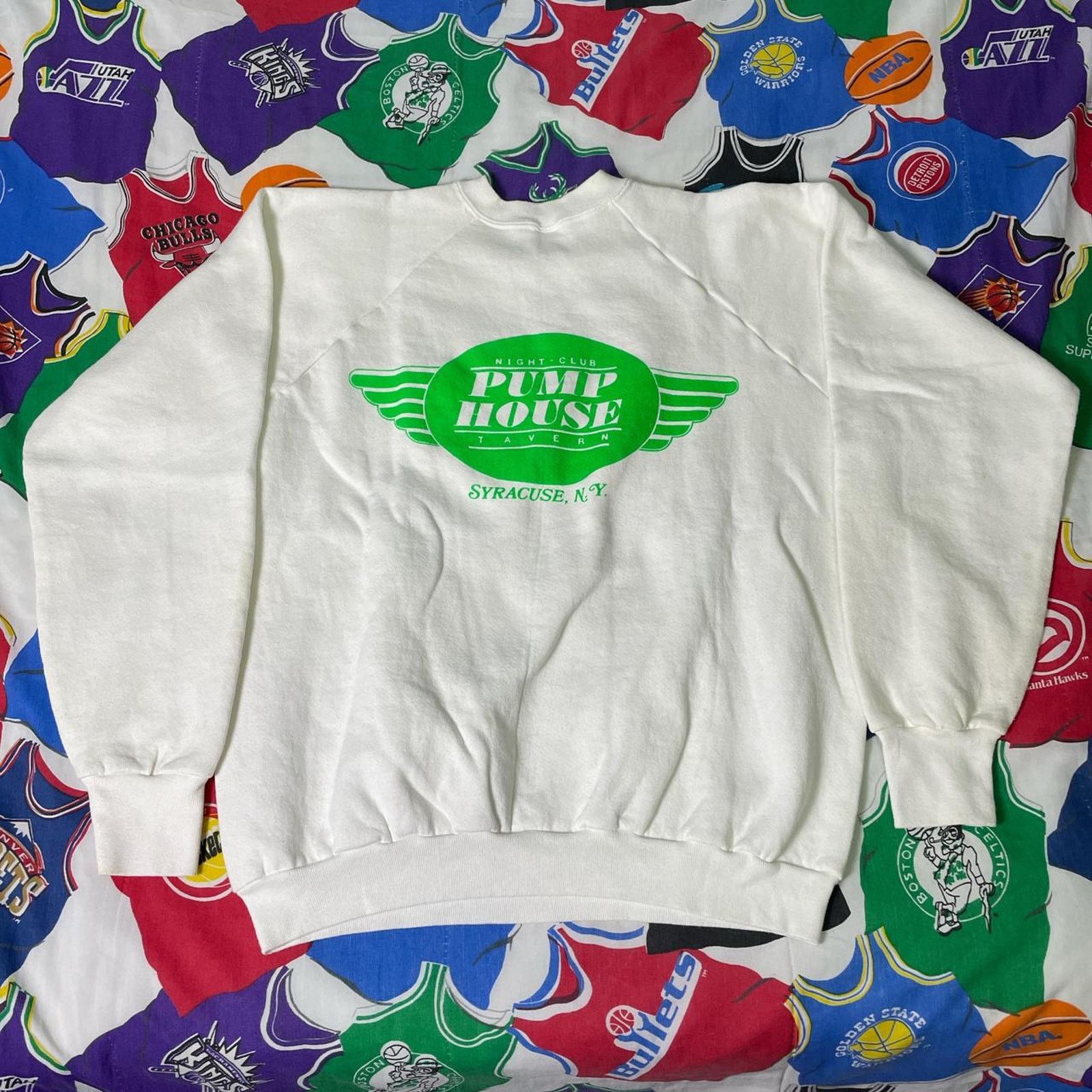 NASCAR × Vintage Vintage 80s NASCAR Miller Genuine Draft Beer Racing Crewneck Size US L / EU 52-54 / 3 - 2 Thumbnail