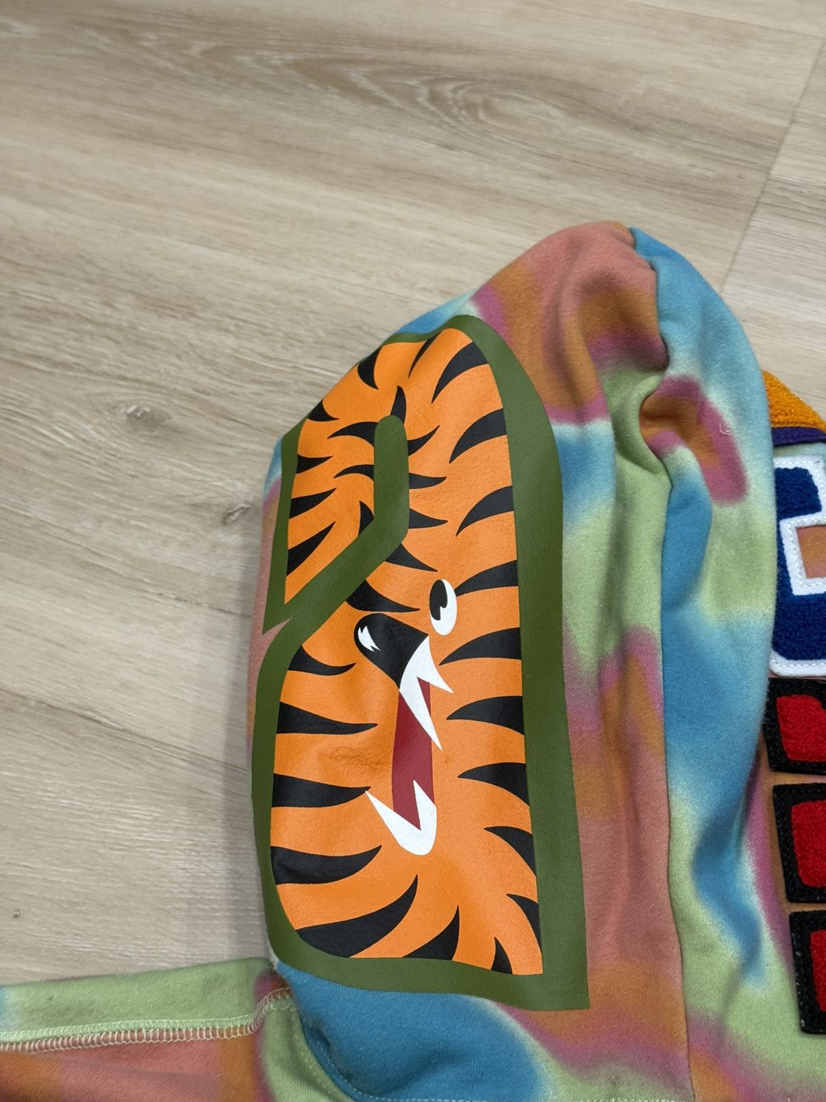 Bape Bape Liquid Camo Shark Full Zip Hoodie Size US L / EU 52-54 / 3 - 13 Thumbnail