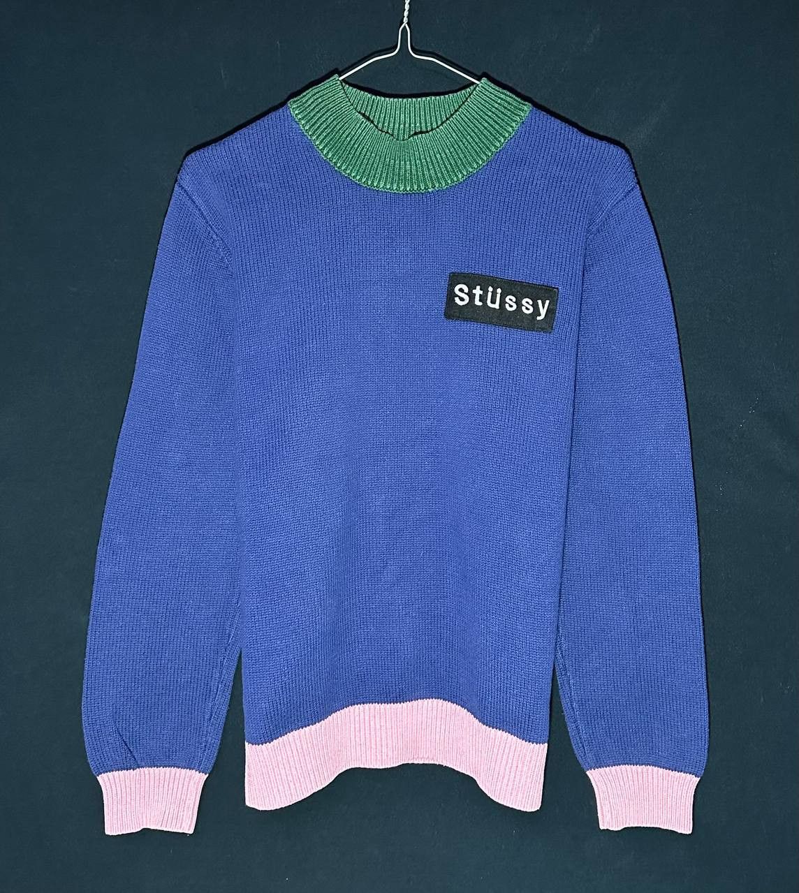 Stussy Stussy Long Sleeve Crewneck Sweatshirt Jumper school preppy Size S / US 4 / IT 40 - 2 Thumbnail
