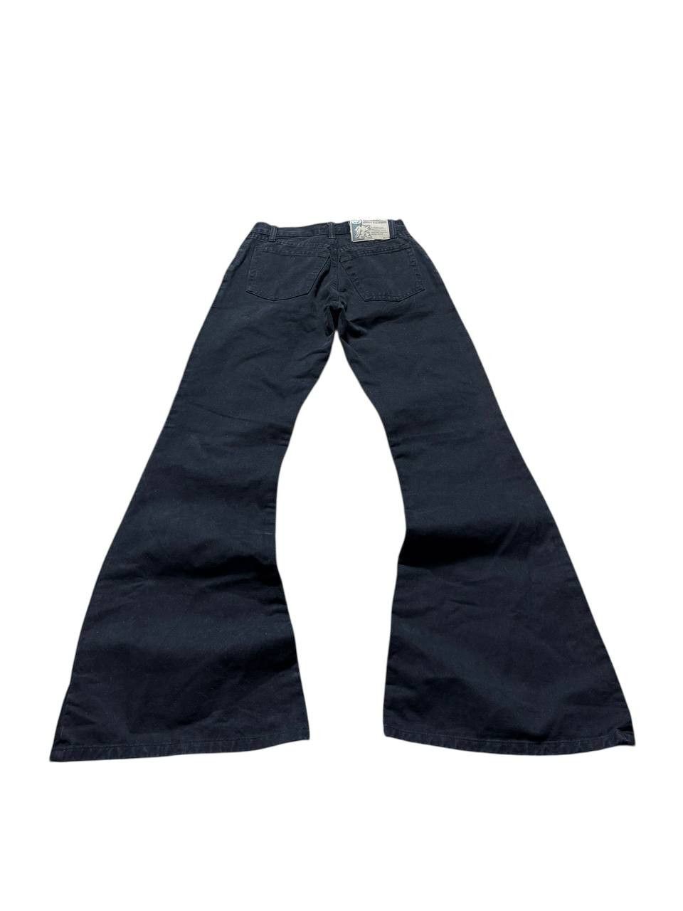 Request Jeans RARE Requested Jeans Culture Flared Sun Fade Italian Jeans Size US 26 / EU 42 - 8 Thumbnail
