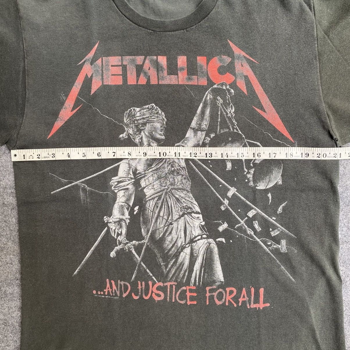 Band Tees Vintage Metallica And Just For All T shirt Size US L / EU 52-54 / 3 - 5 Thumbnail