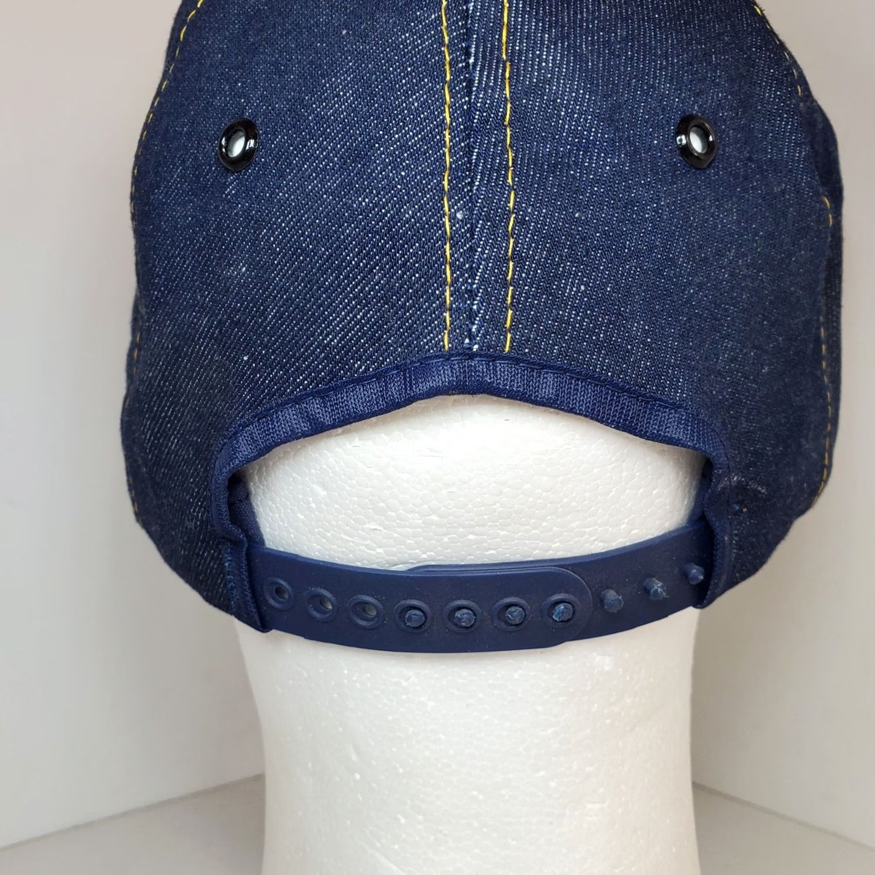 Vintage VINTAGE pro fit Trucker Hat Men One Size Denim Blue Adjustable 80s Farm Supply Tacoma WA USA Size ONE SIZE - 6 Thumbnail