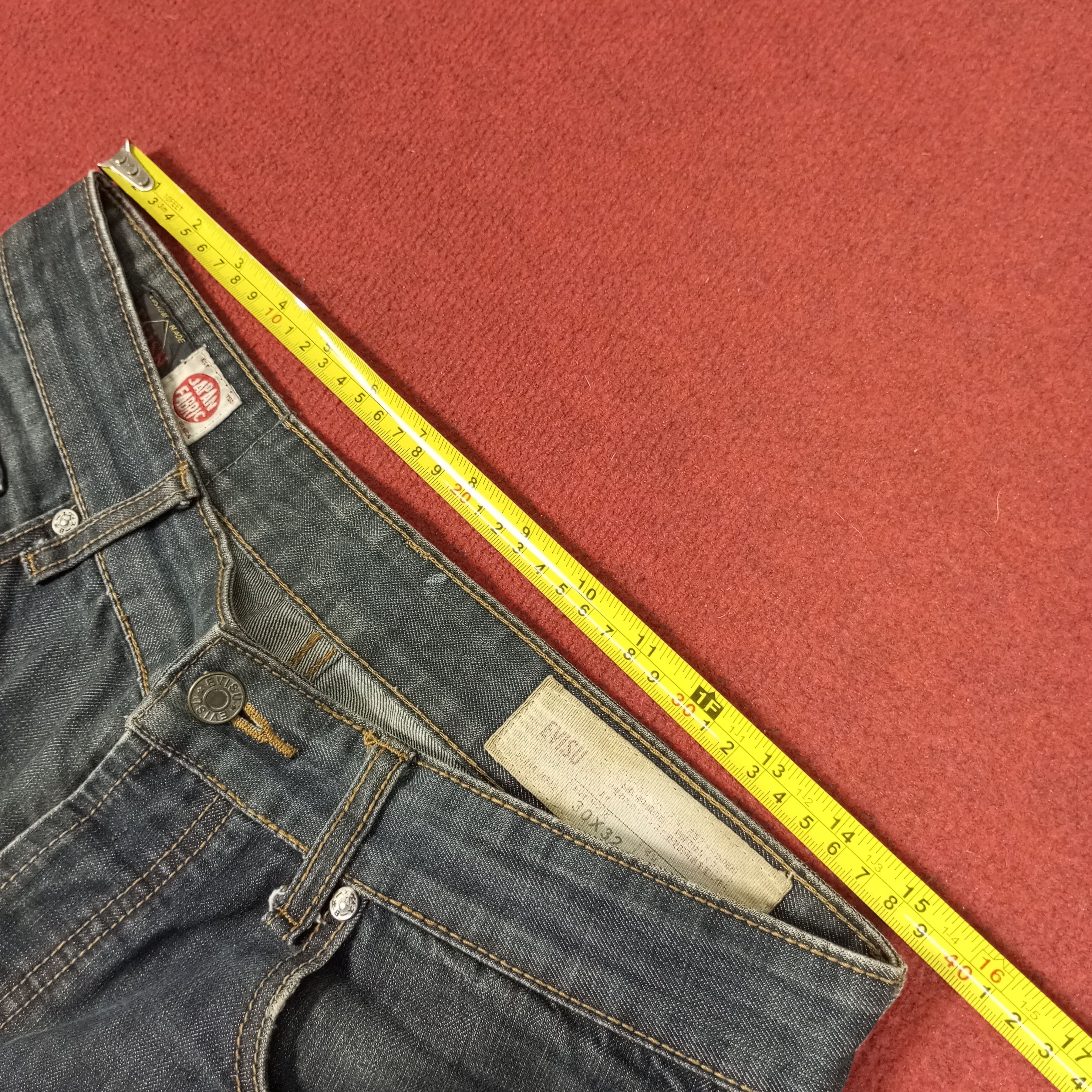Japanese Brand Evisu Dragon Design Streetwear Custom Daicock Style Jeans Size US 31 - 8 Thumbnail