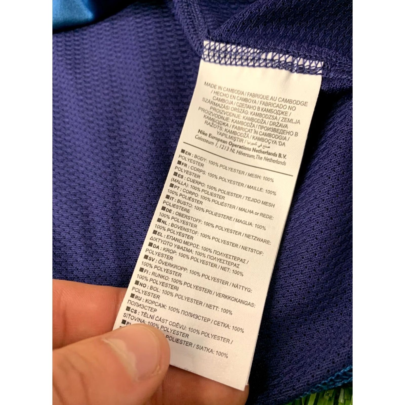 Nike NIKE RUNNING DRI-FIT ORIGINAL 2017 TRAINING RUN MEN SHIRT JERSEY T-SHIRT SIZE M BLUE Size US M / EU 48-50 / 2 - 6 Thumbnail
