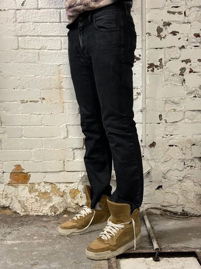 Gucci SS2007 Gucci Black Denim Contemporary Jeans Size US 30 / EU 46 - 3 Thumbnail