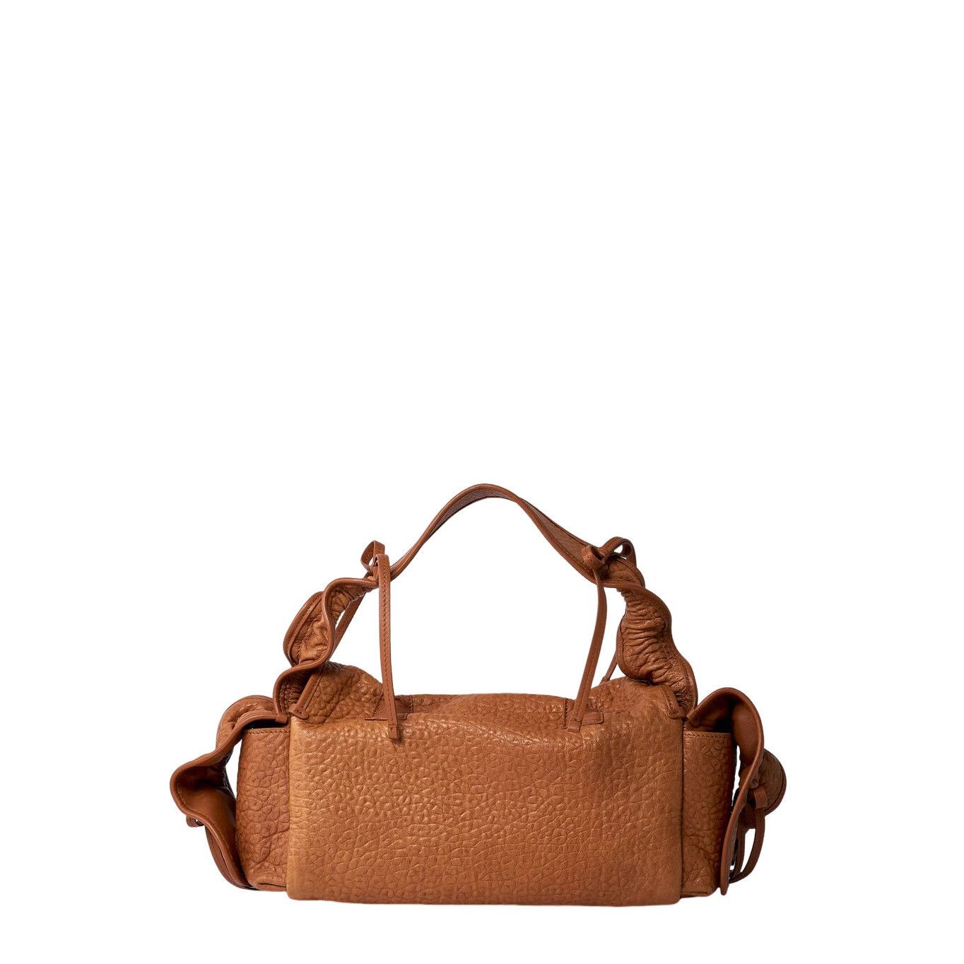 Acne Studios ACNE STUDIOS Multipocket Brown Leather Shoulder Bag New Size ONE SIZE - 2 Thumbnail