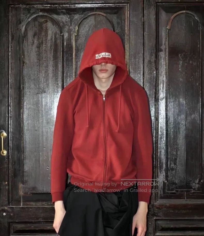 Vetements Vetements Women's Zip-up Hoodie Size S / US 4 / IT 40 - 8 Thumbnail