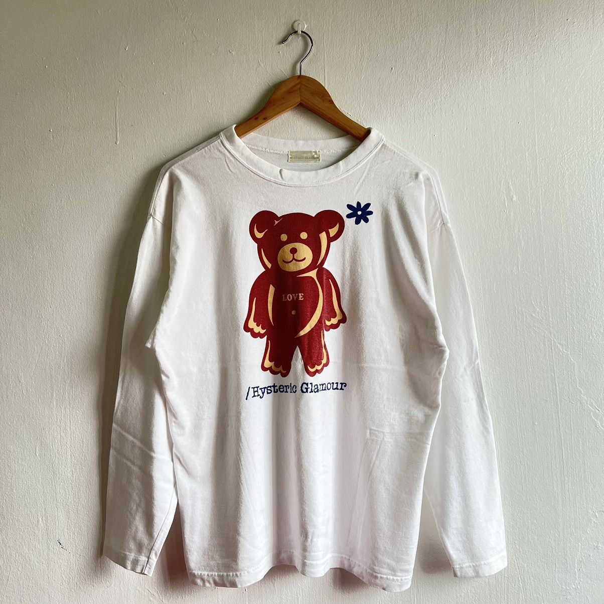 HYSTERIC GLAMOUR TEDDY BEAR TEE