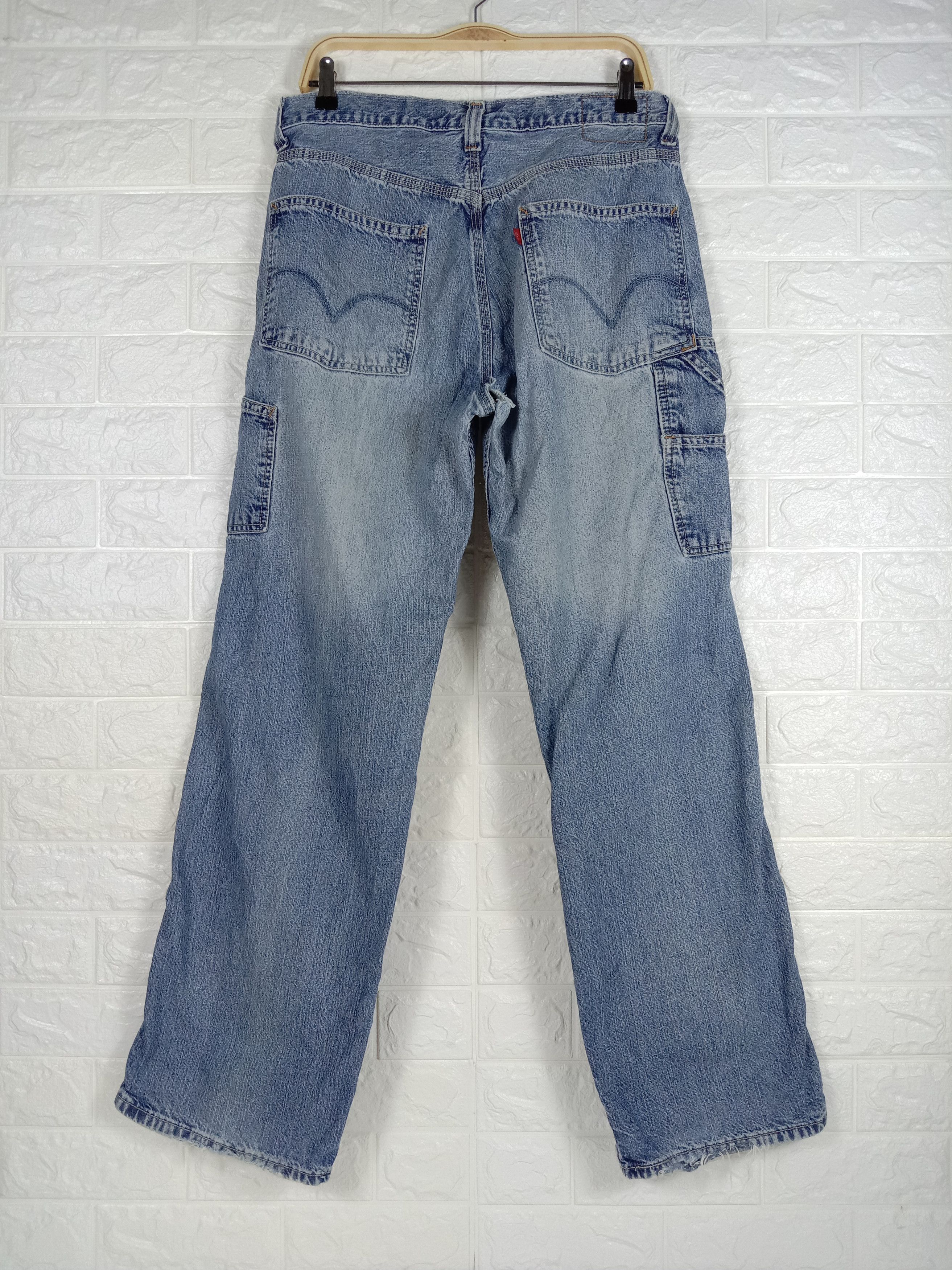 Levi's Vintage Levi's Carpenter Earth Tone Loose Straight Jeans Size US 32 / EU 48 - 5 Thumbnail