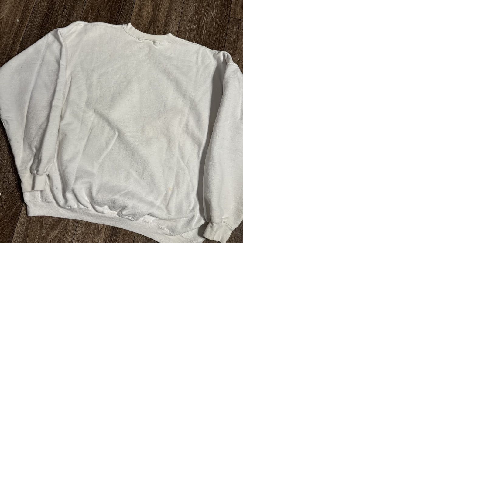 Vintage VINTAGE Christmas Bear Joy to The World Sweatshirt XL Unisex Adults 90s Pullover White Size US XL / EU 56 / 4 - 9 Thumbnail